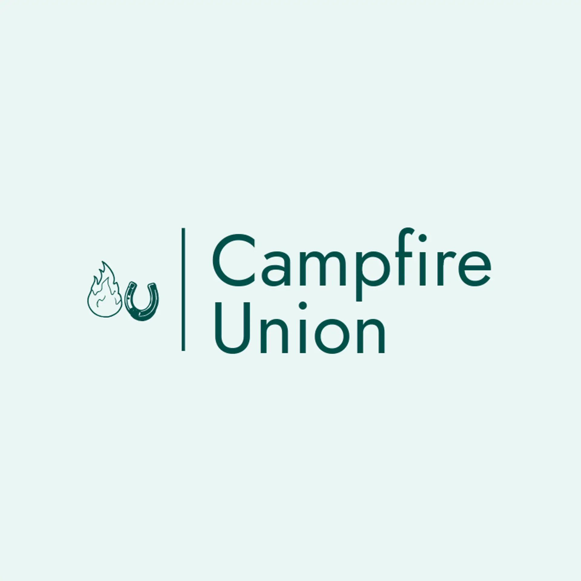 Campfire Union logo for cowboy