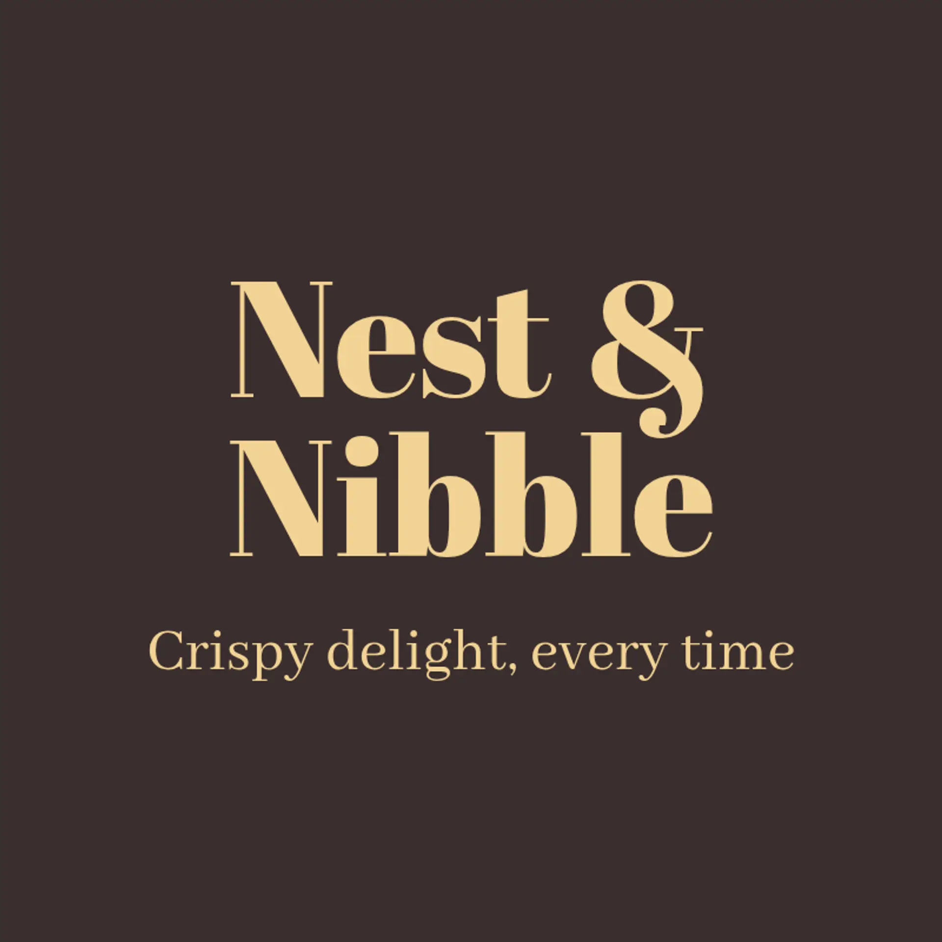Nest & Nibble logo for chicken restaurant