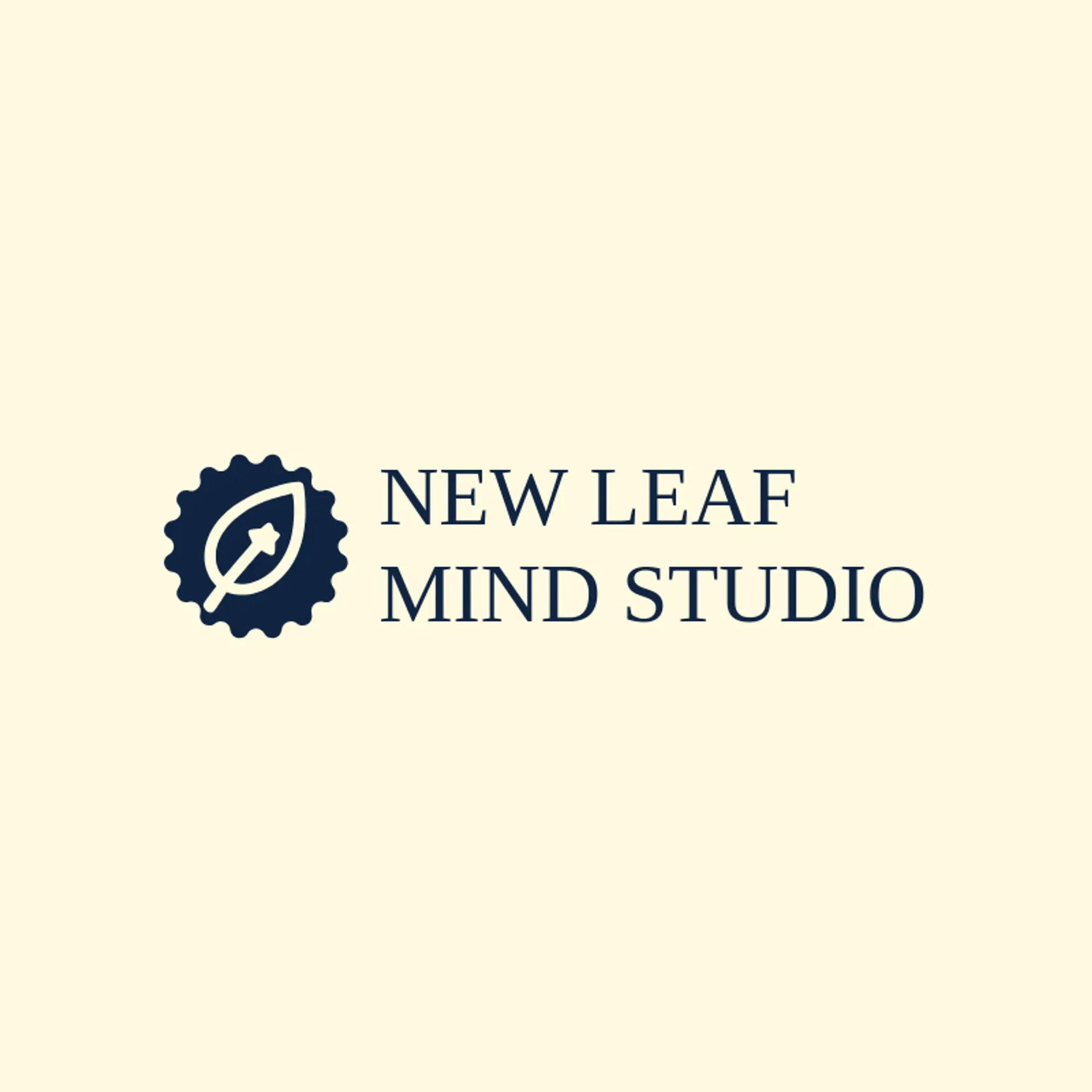 New Leaf Mind Studio logo for psychologist