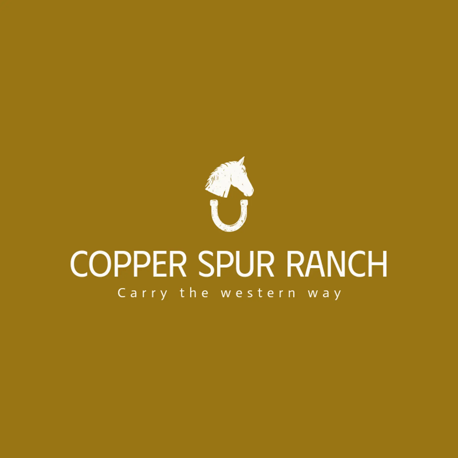Copper Spur Ranch logo for ranch