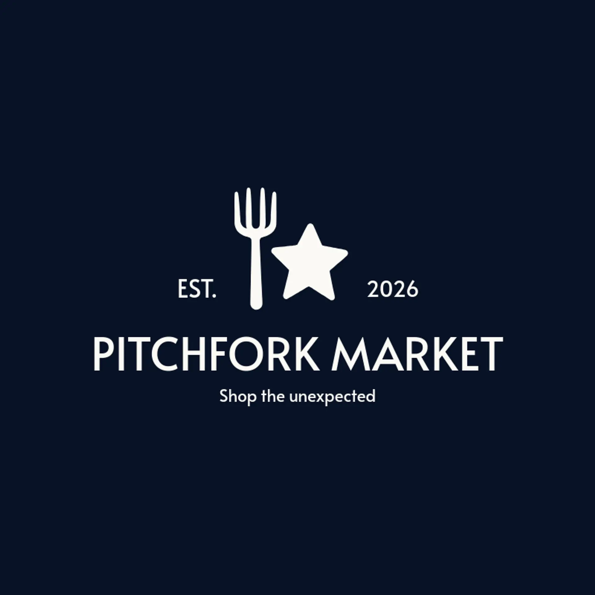 Pitchfork Market logo for devil