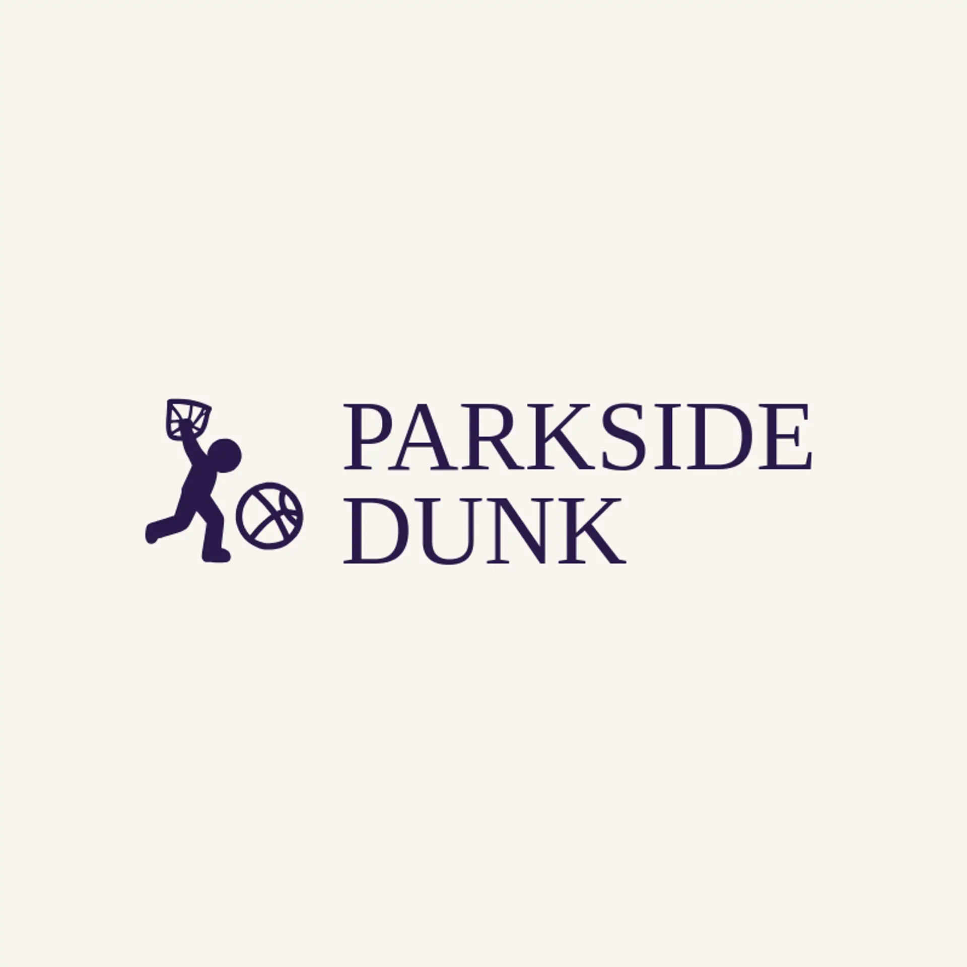Parkside Dunk logo for basketball team
