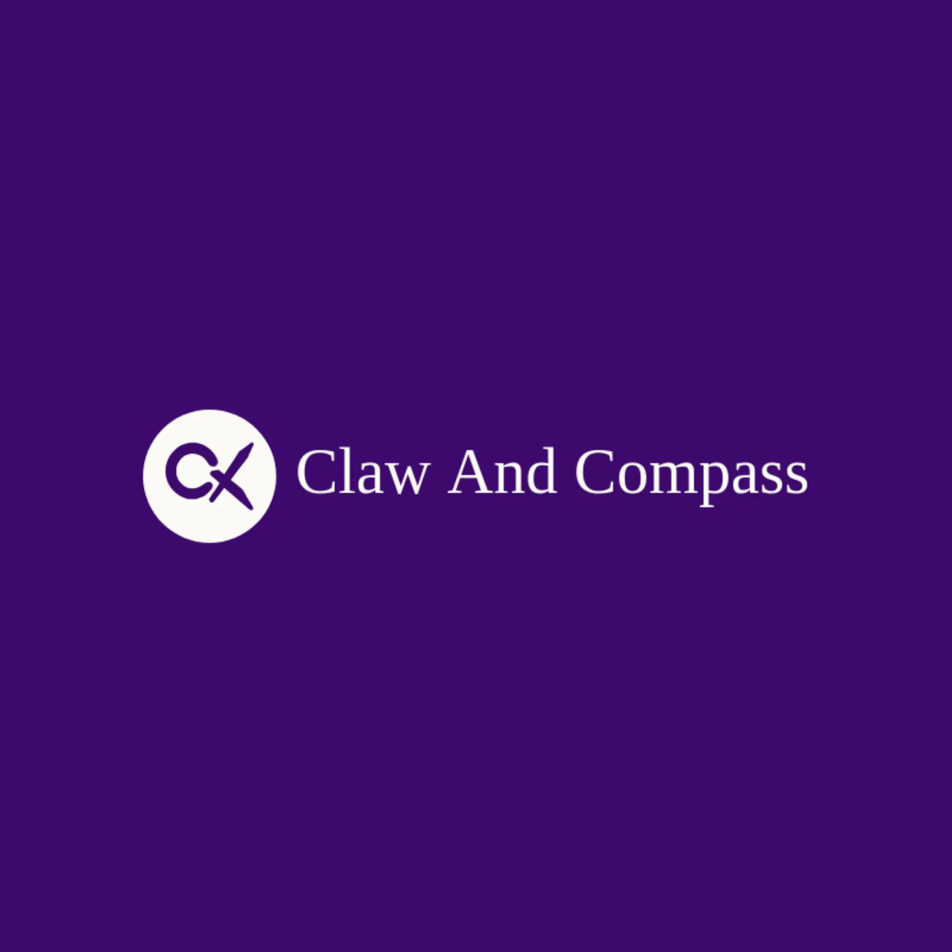 Claw and Compass logo for claw