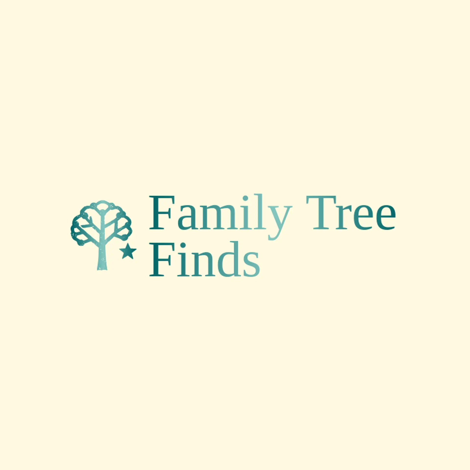 Family Tree Finds logo for heritage