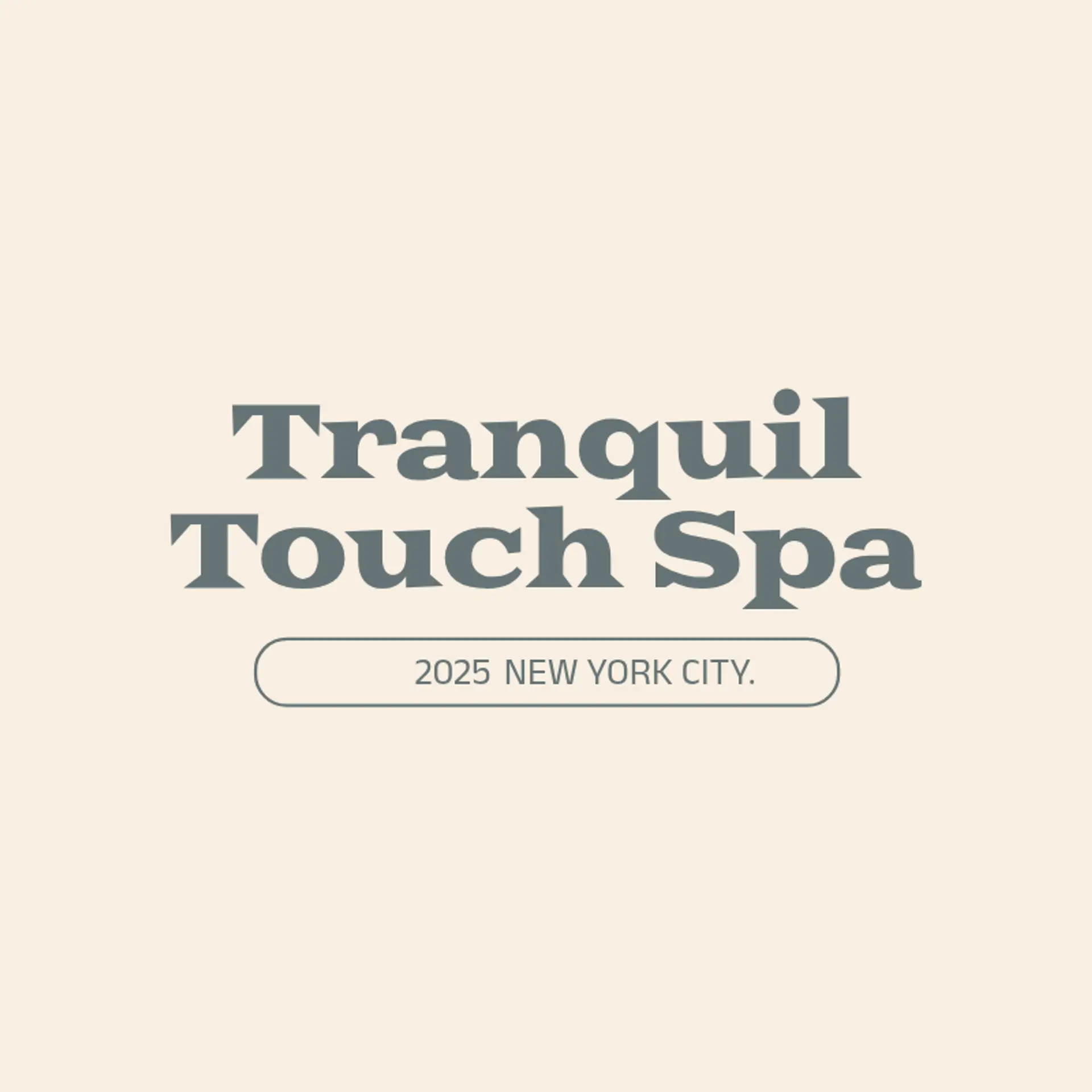 Serenity Touch Spa logo for massage spa