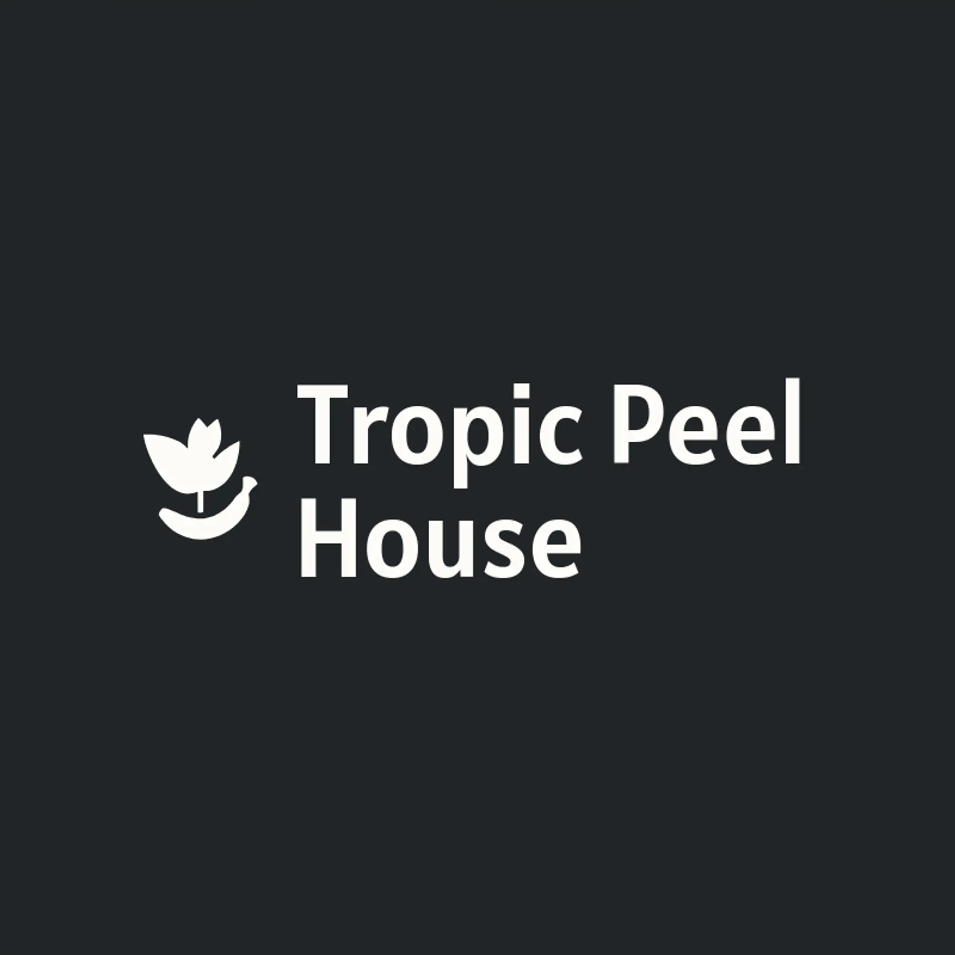 Tropic Peel House logo for banana