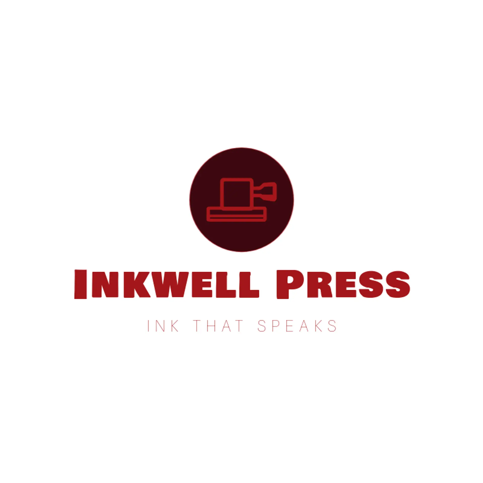 Inkwell Press logo for printing press