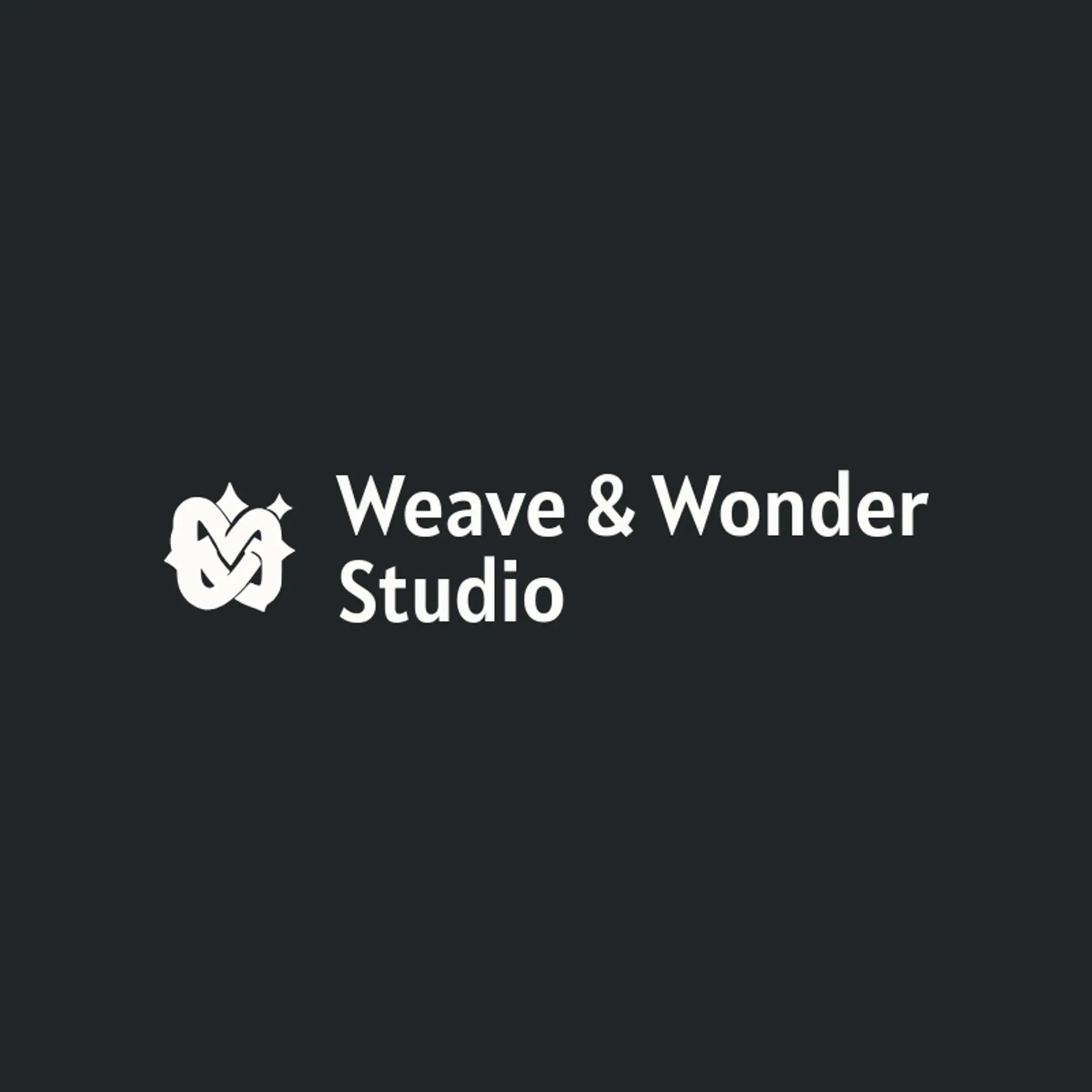 Weave & Wonder Studio logo for cotton