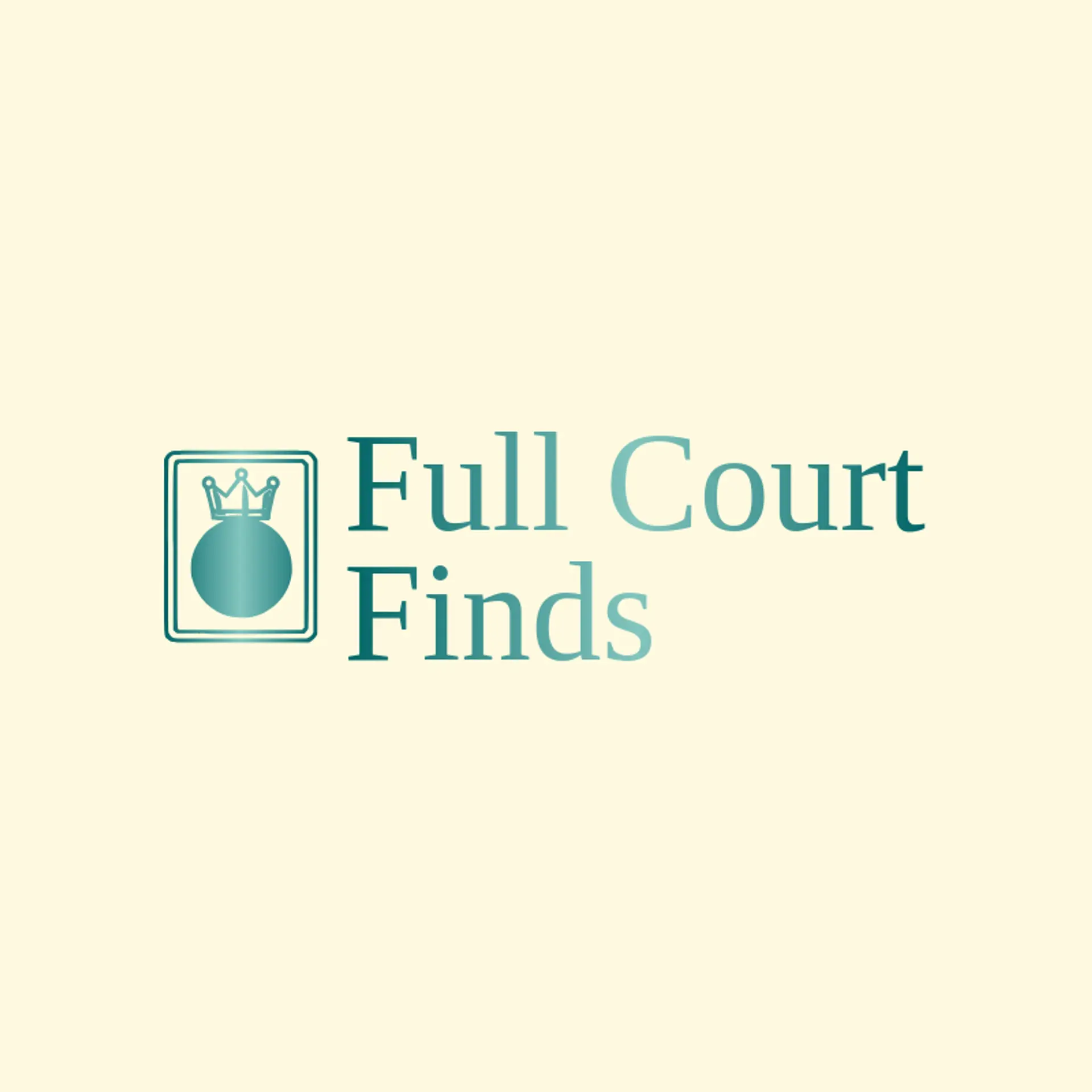 Full Court Finds logo for sports card