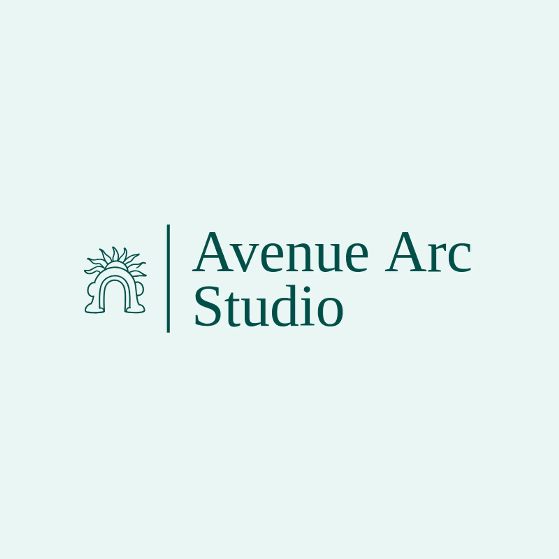 Avenue Arc Studio logo for street