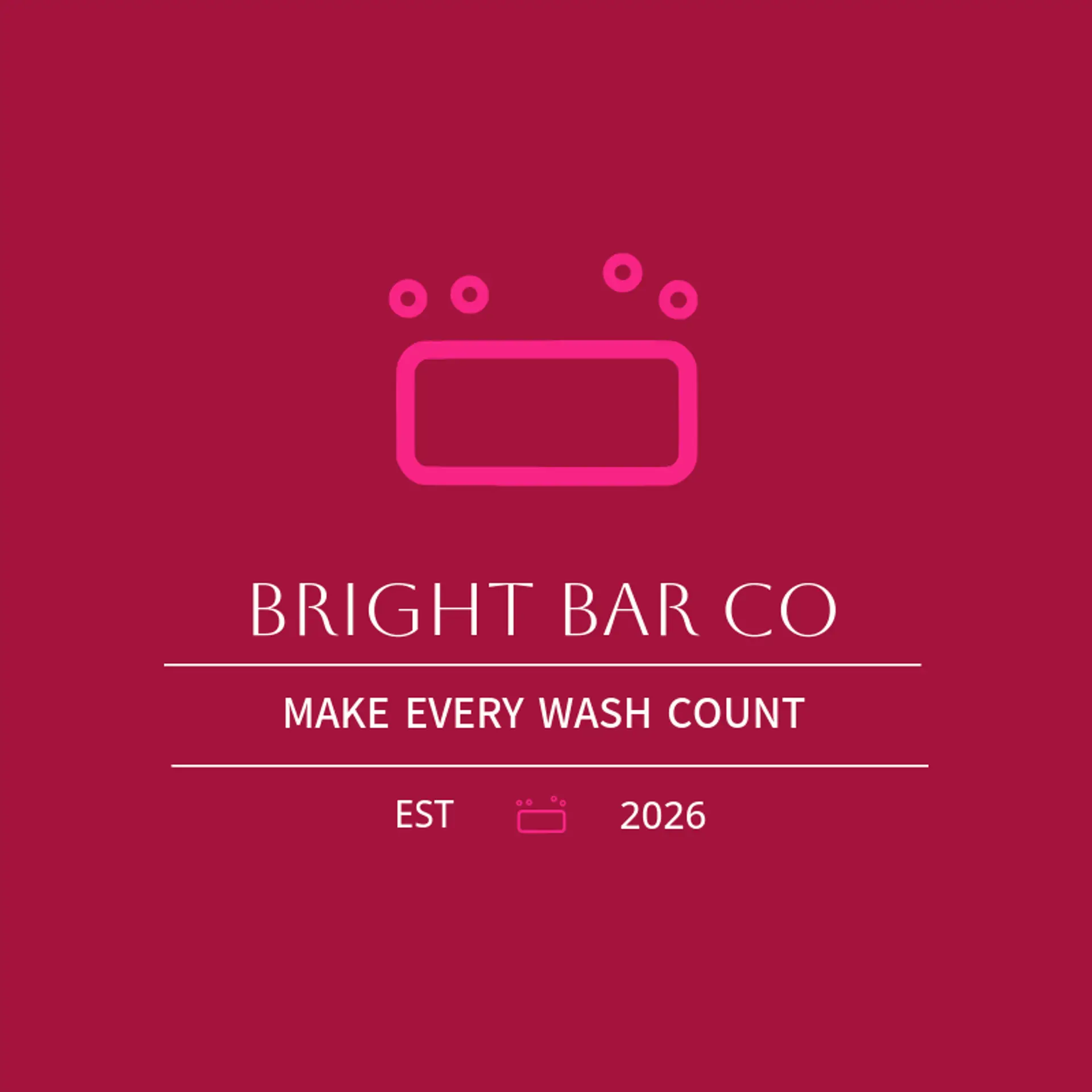 Bright Bar Co logo for soap
