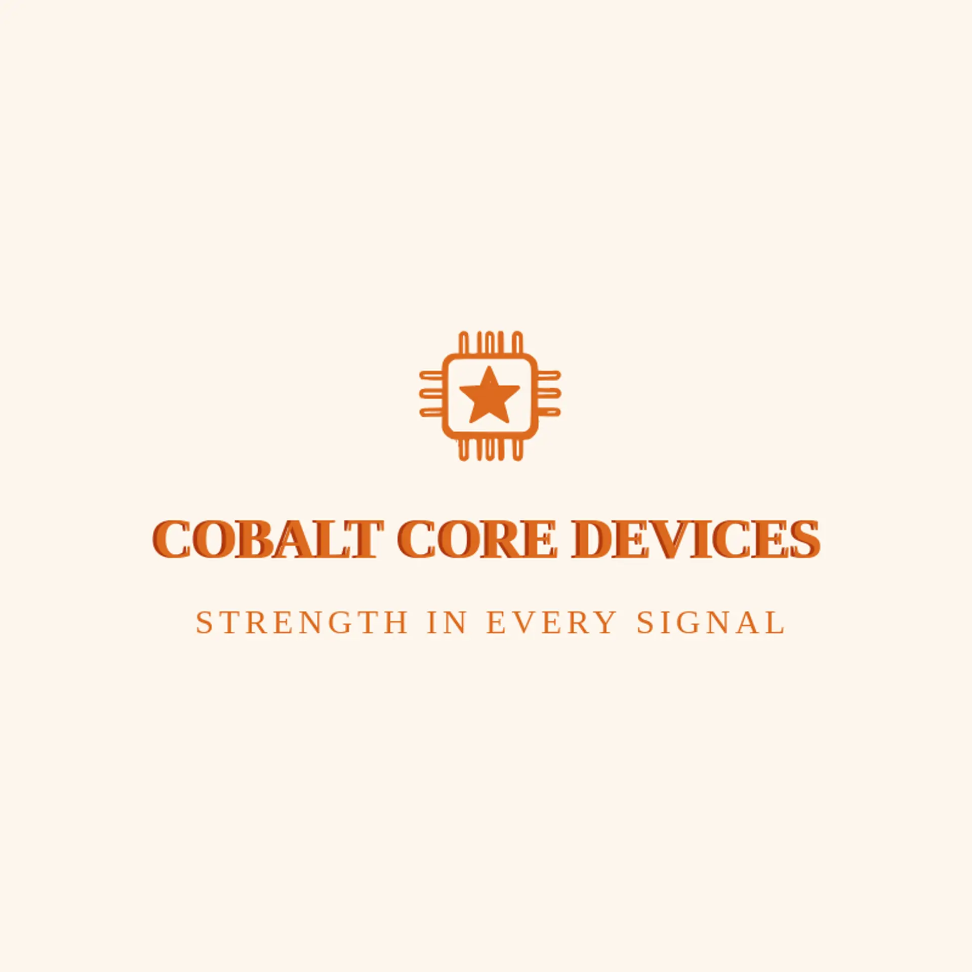 Cobalt Core Devices logo for chip