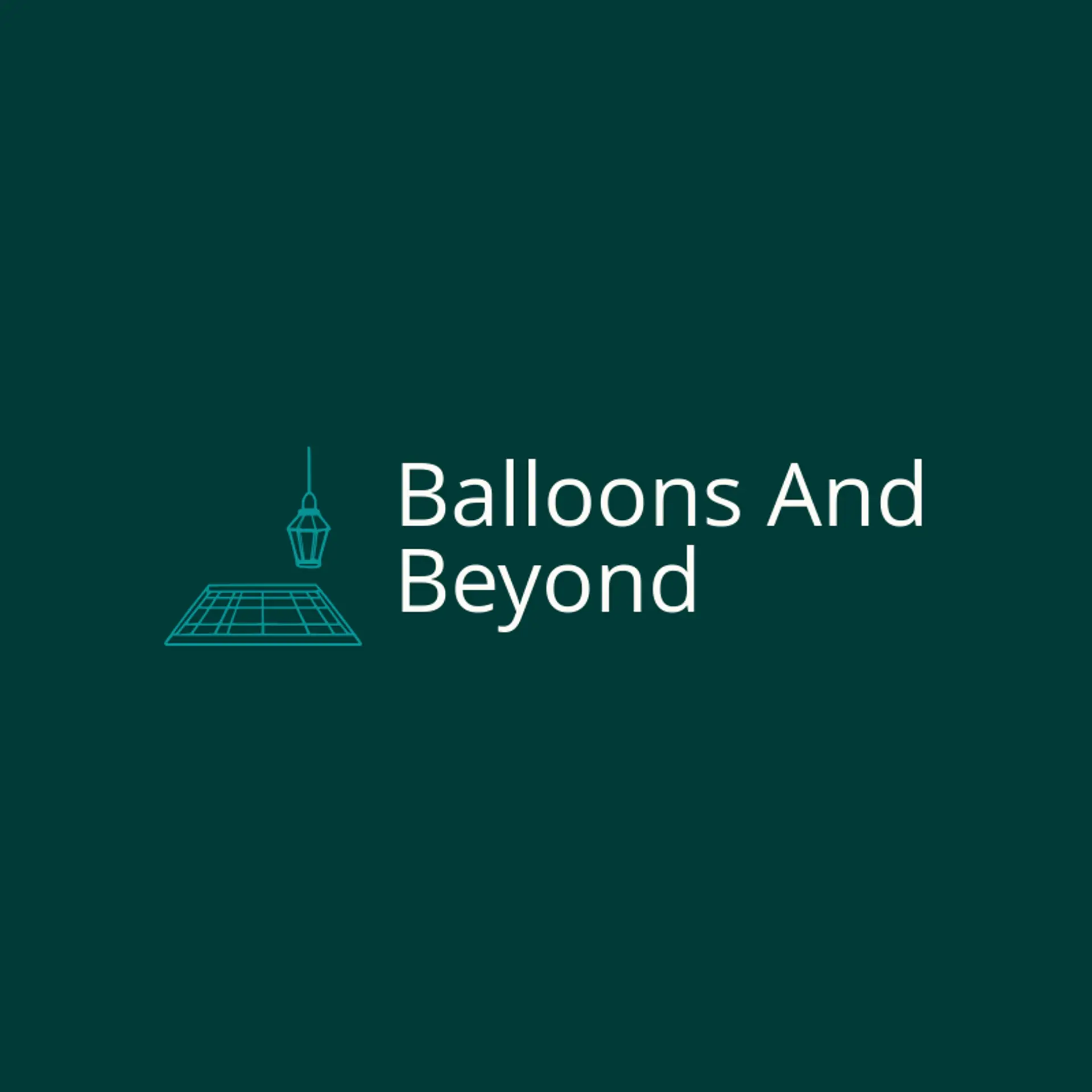 Balloons and Beyond logo for party rental