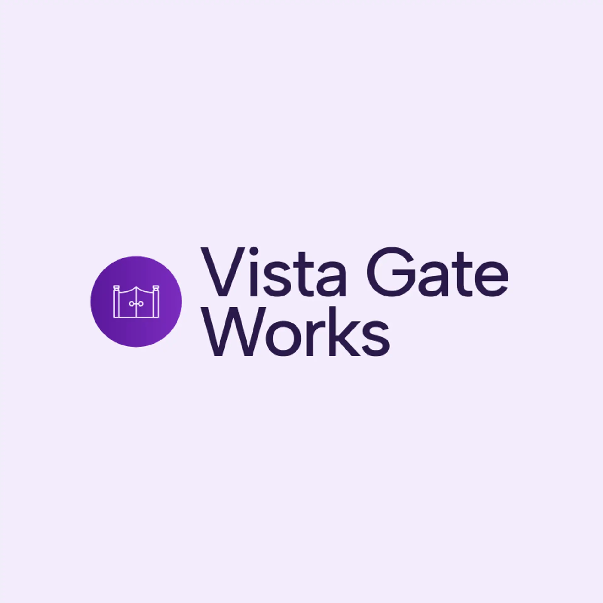 Vista Gate Works logo for gateway