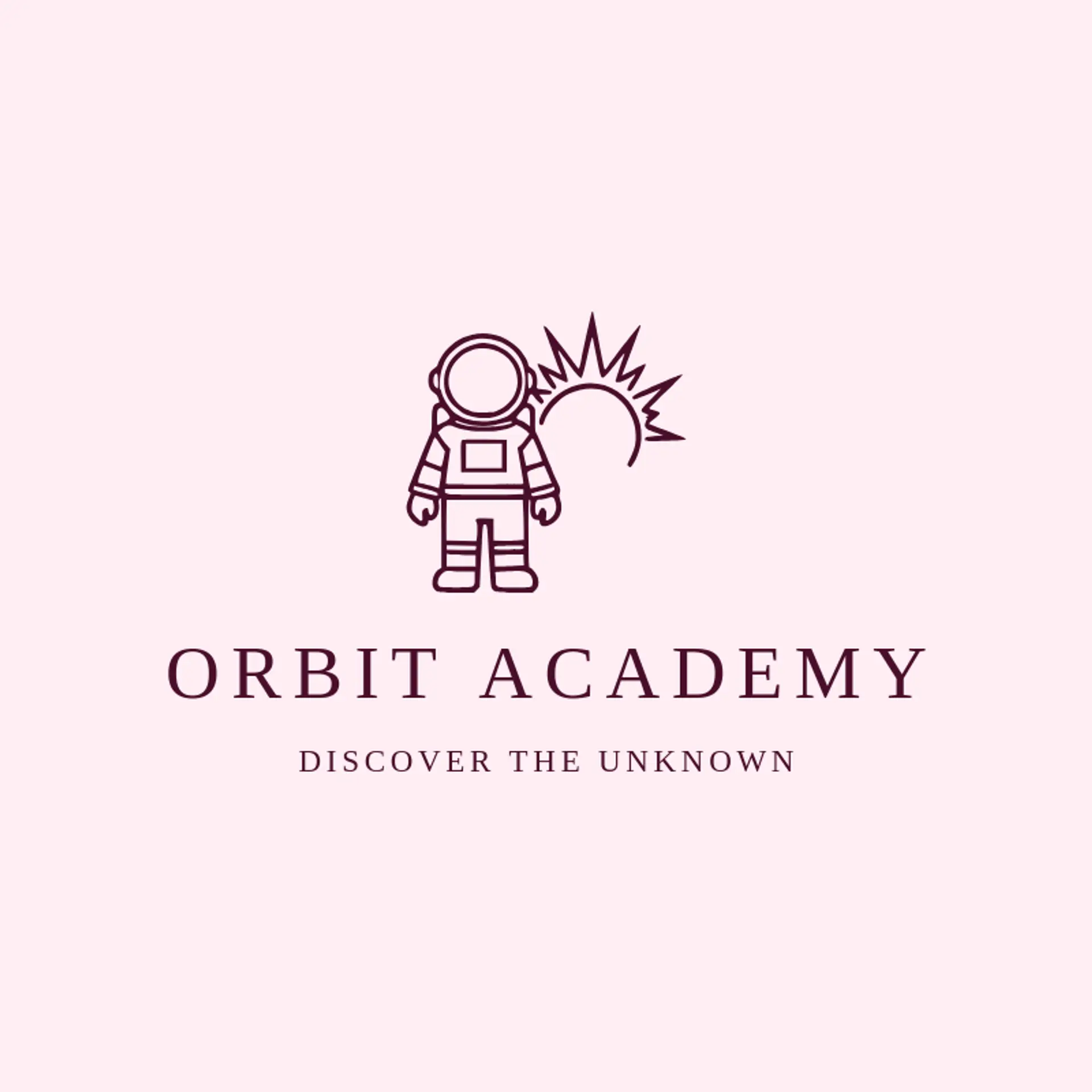 Orbit Academy logo for astronaut