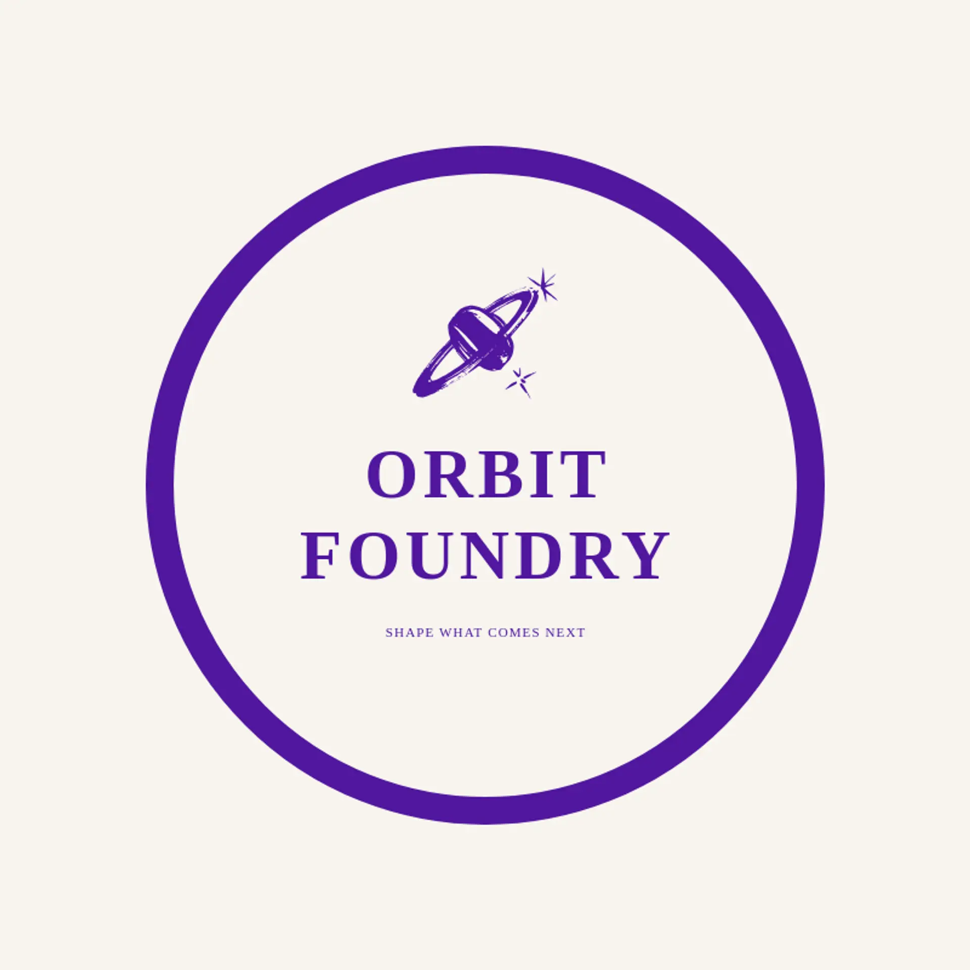 Orbit Foundry logo for aerospace