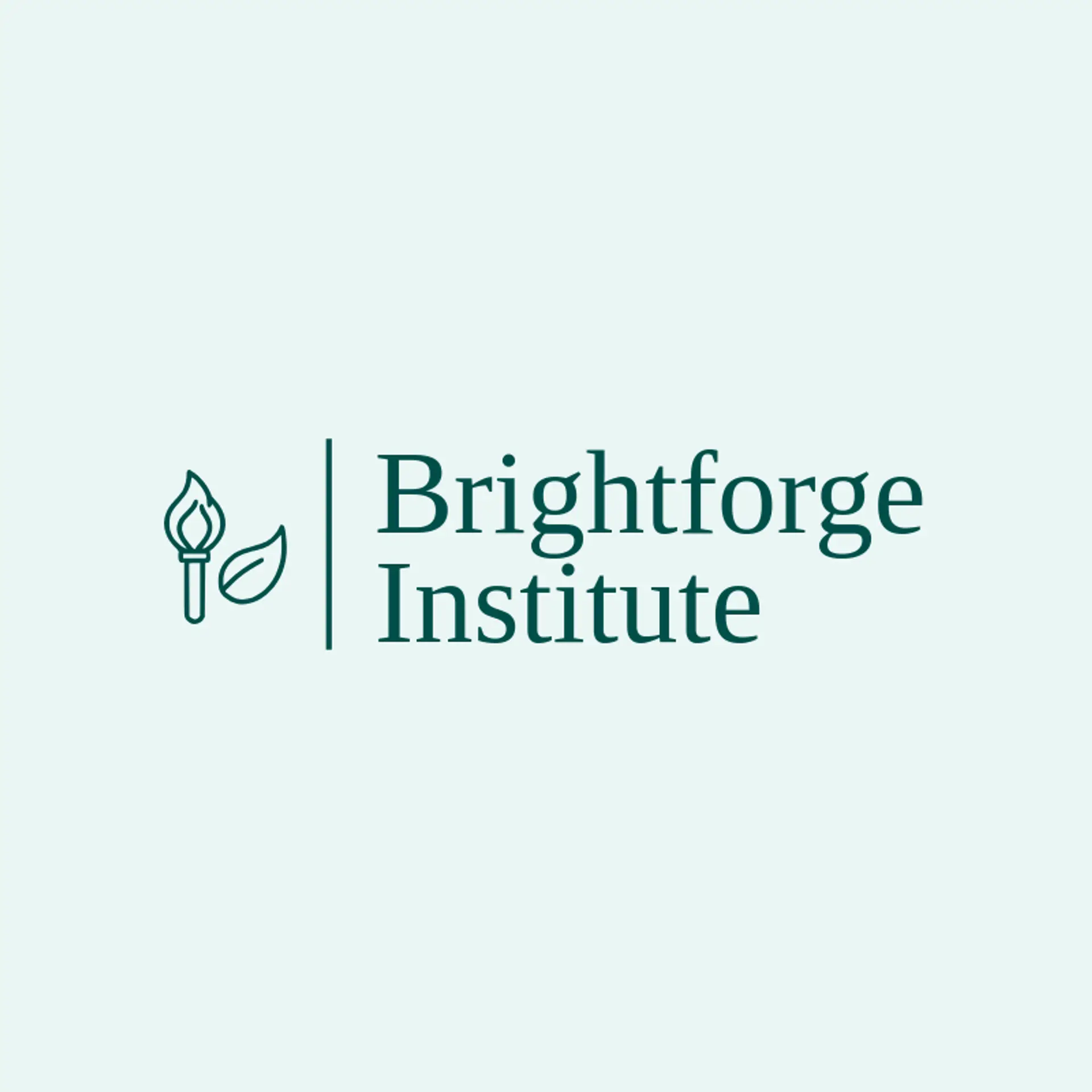 Brightforge Institute logo for institute