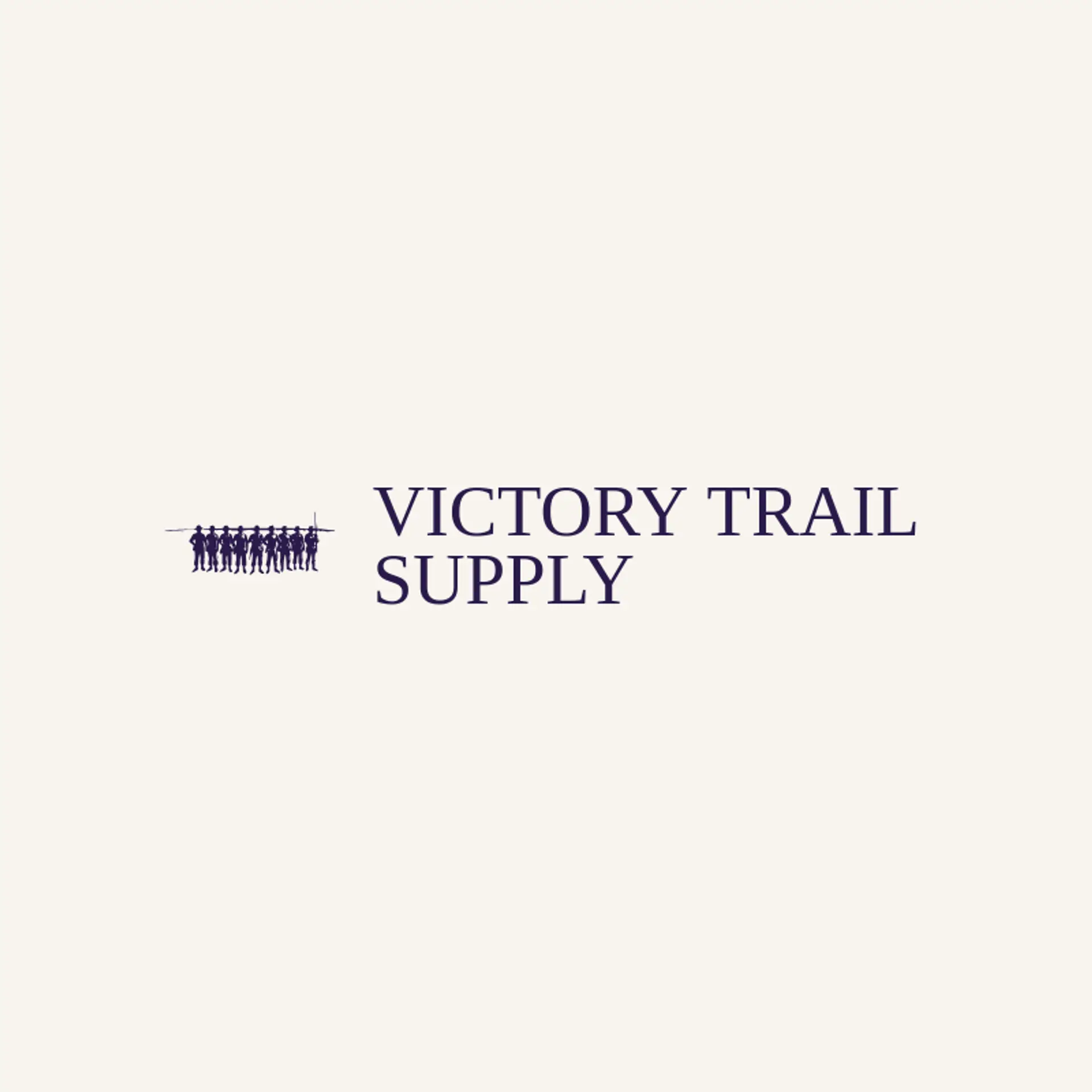 Victory Trail Supply logo for army