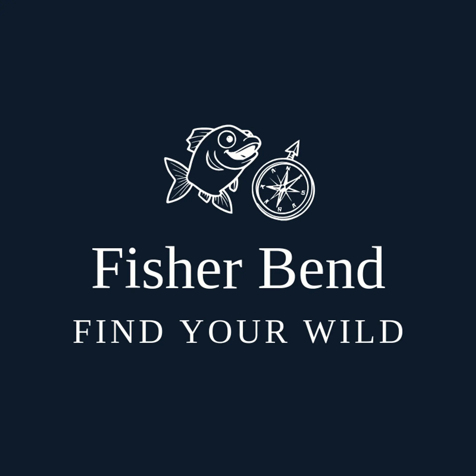 Fisher Bend logo for river