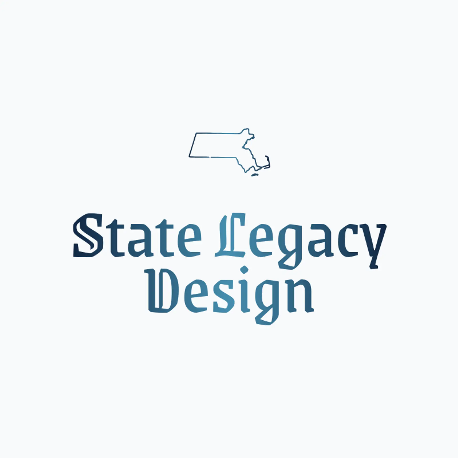 State Legacy Design logo for state