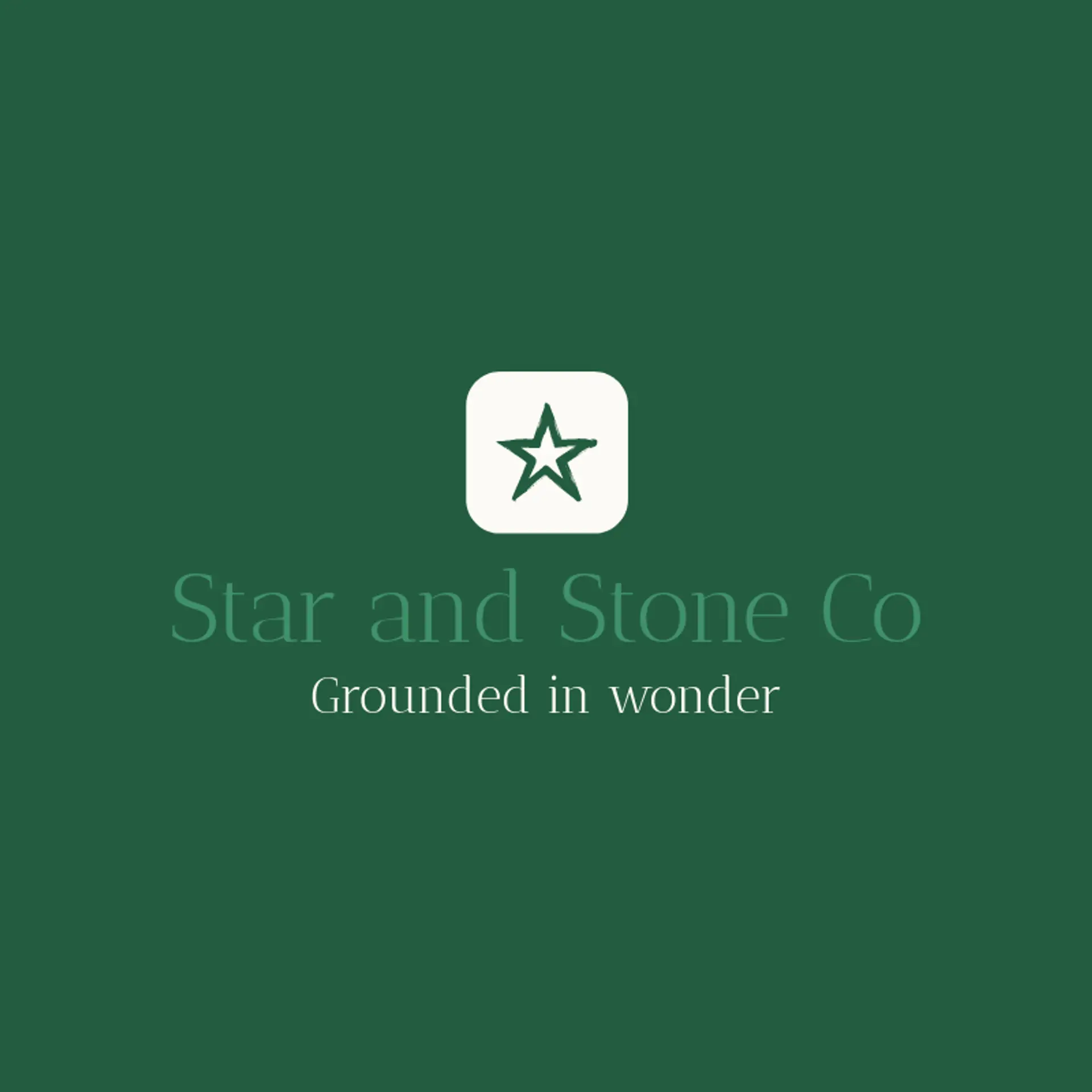 Star and Stone Co logo for pentagram