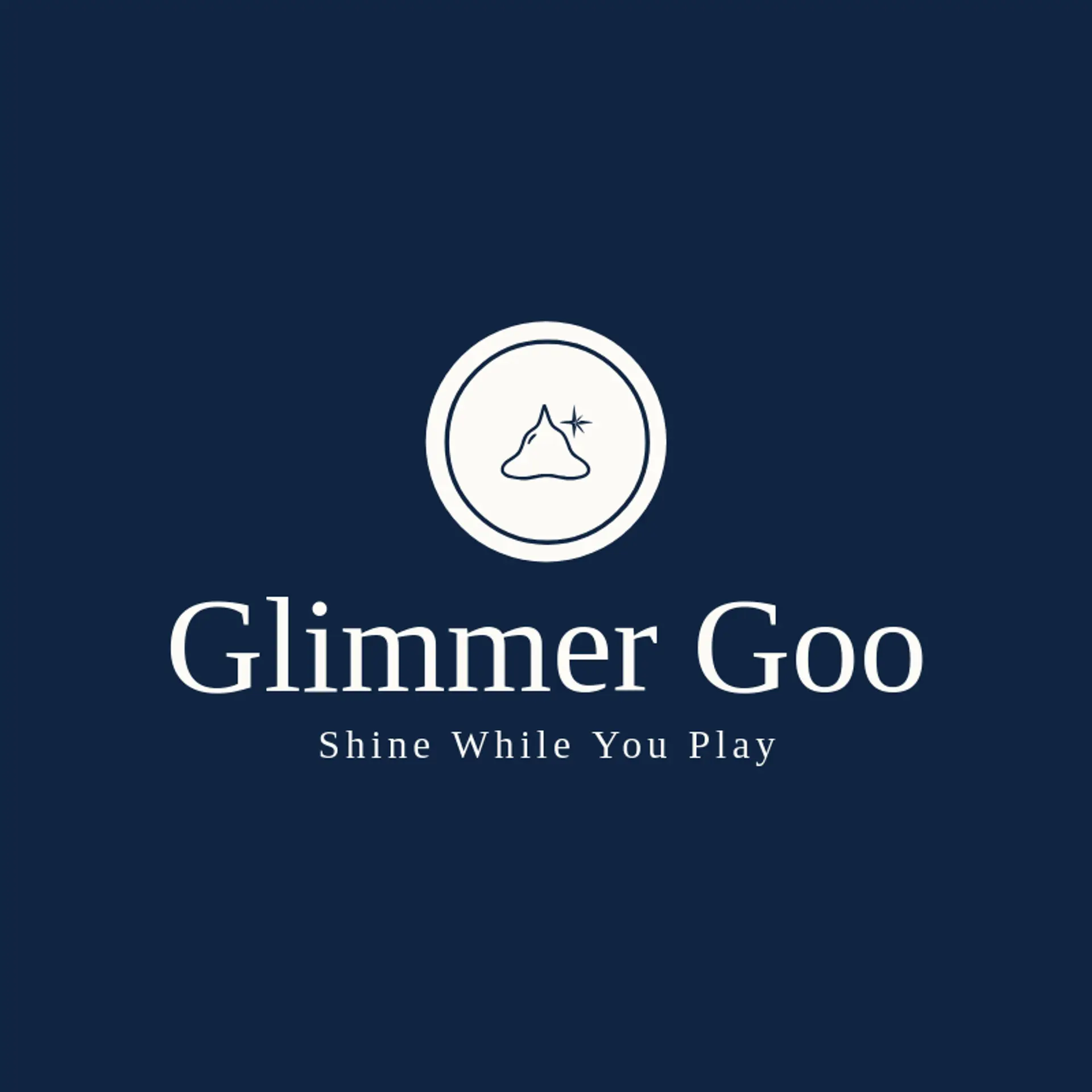 Glimmer Goo logo for slime