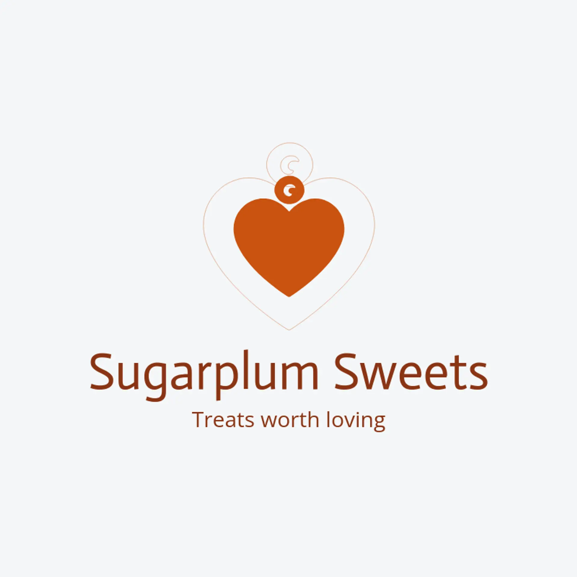 Sugarplum Sweets logo for heart