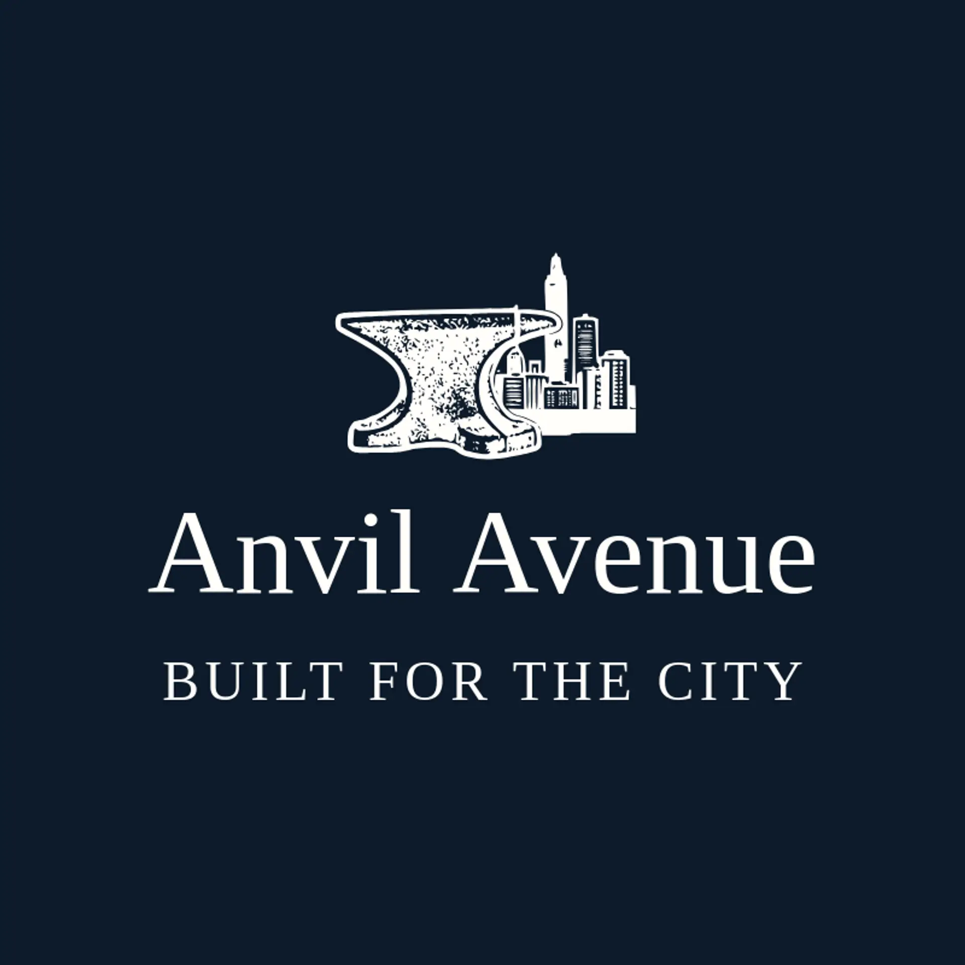 Anvil Avenue logo for iron