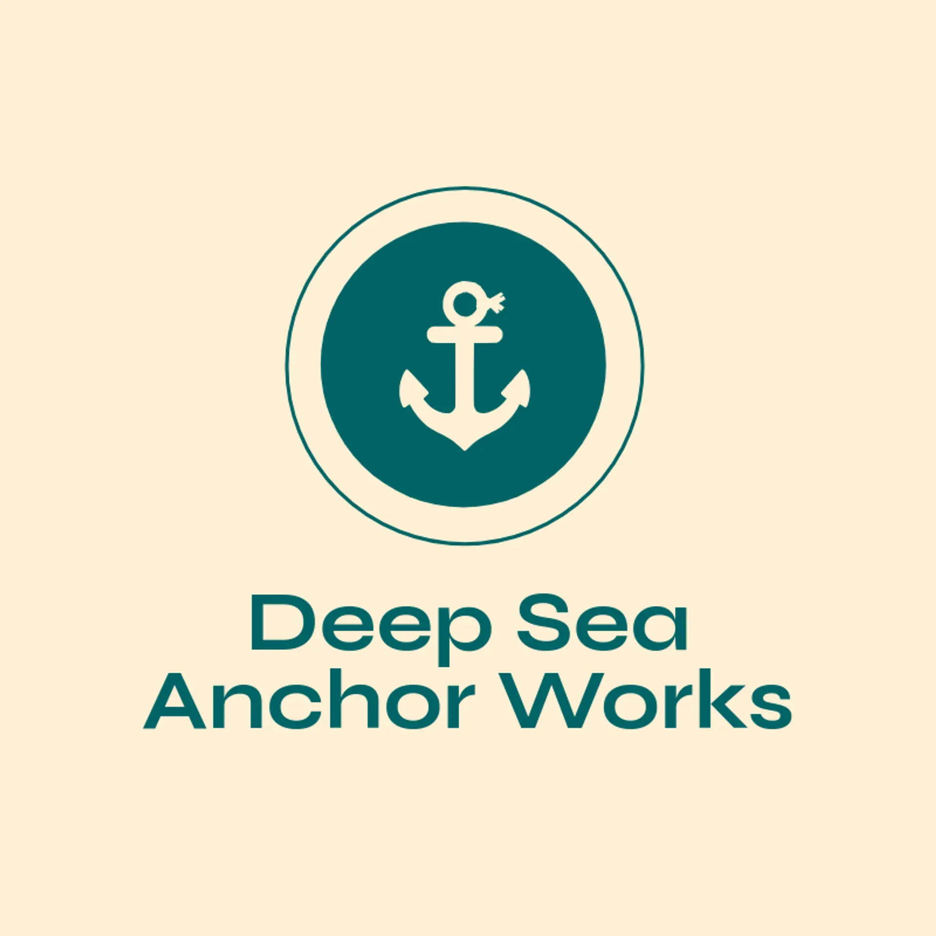 Deep Sea Anchor Works logo for anchor