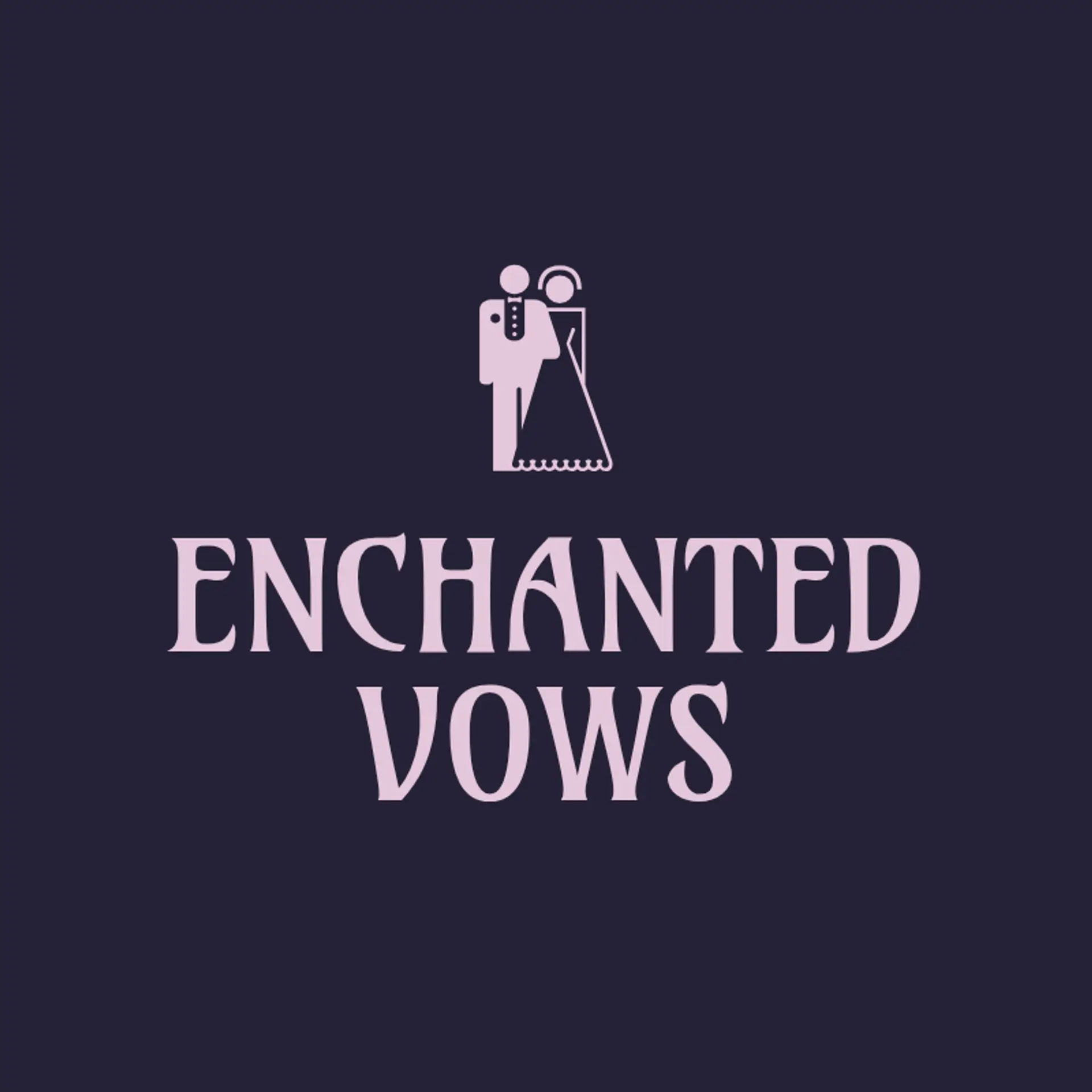 Enchanted Vows logo for wedding company