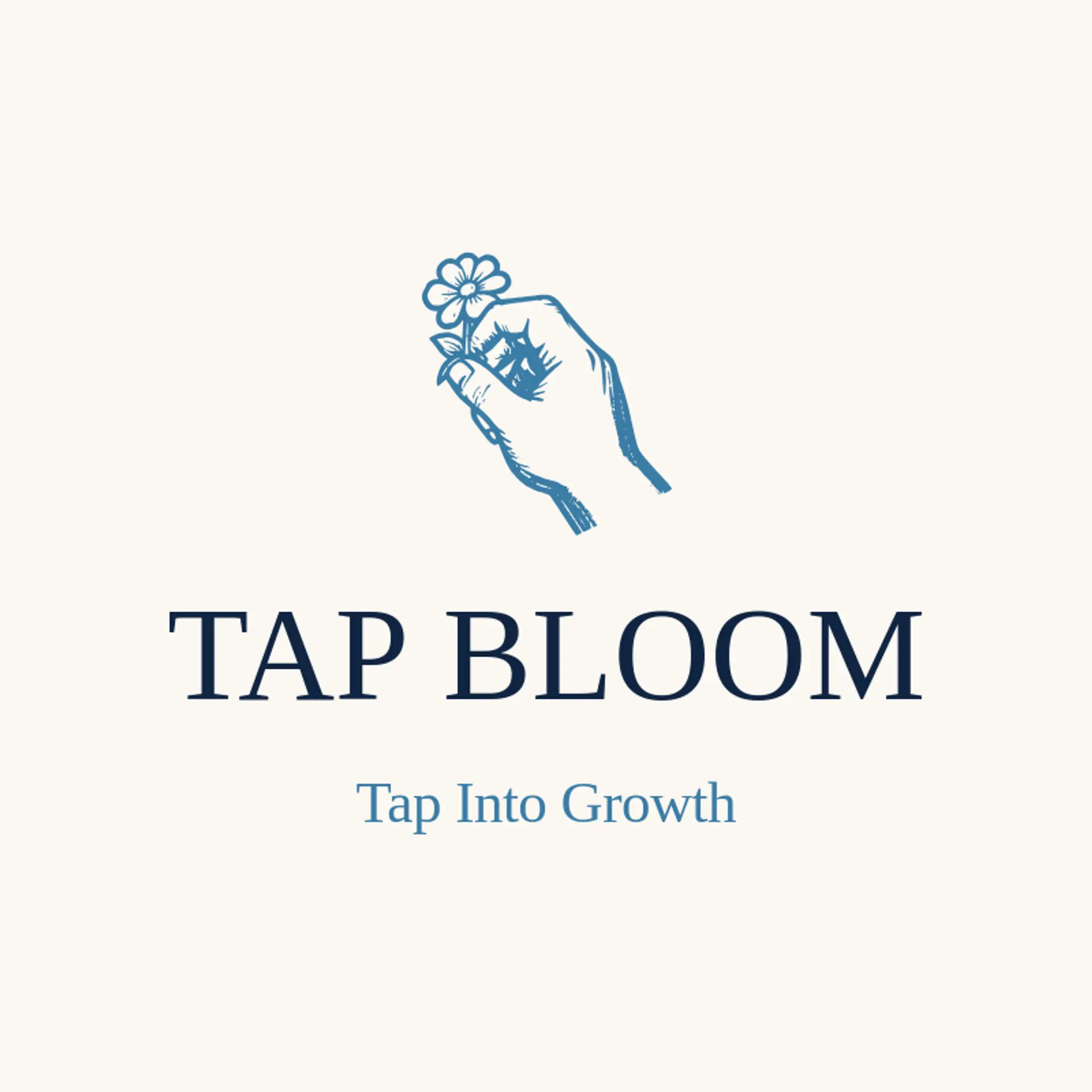 Tap Bloom logo for message
