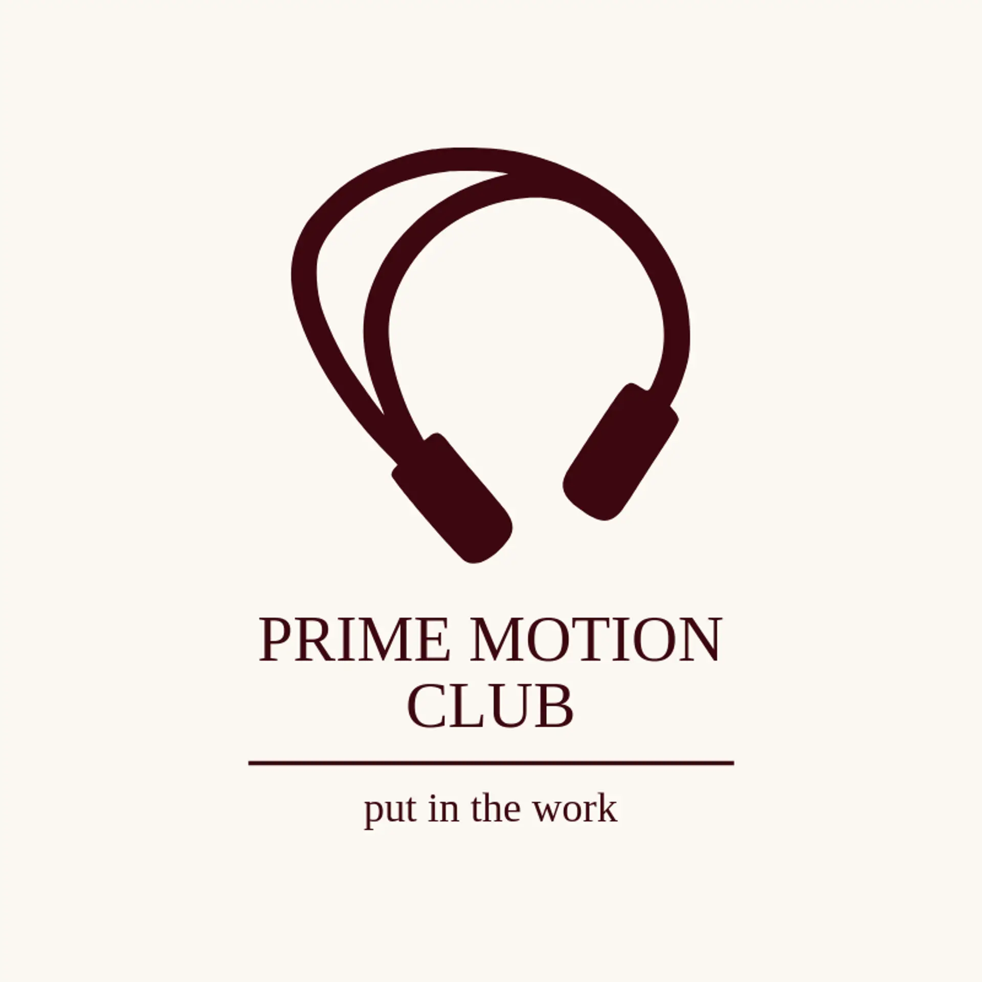 Prime Motion Club logo for athletic training
