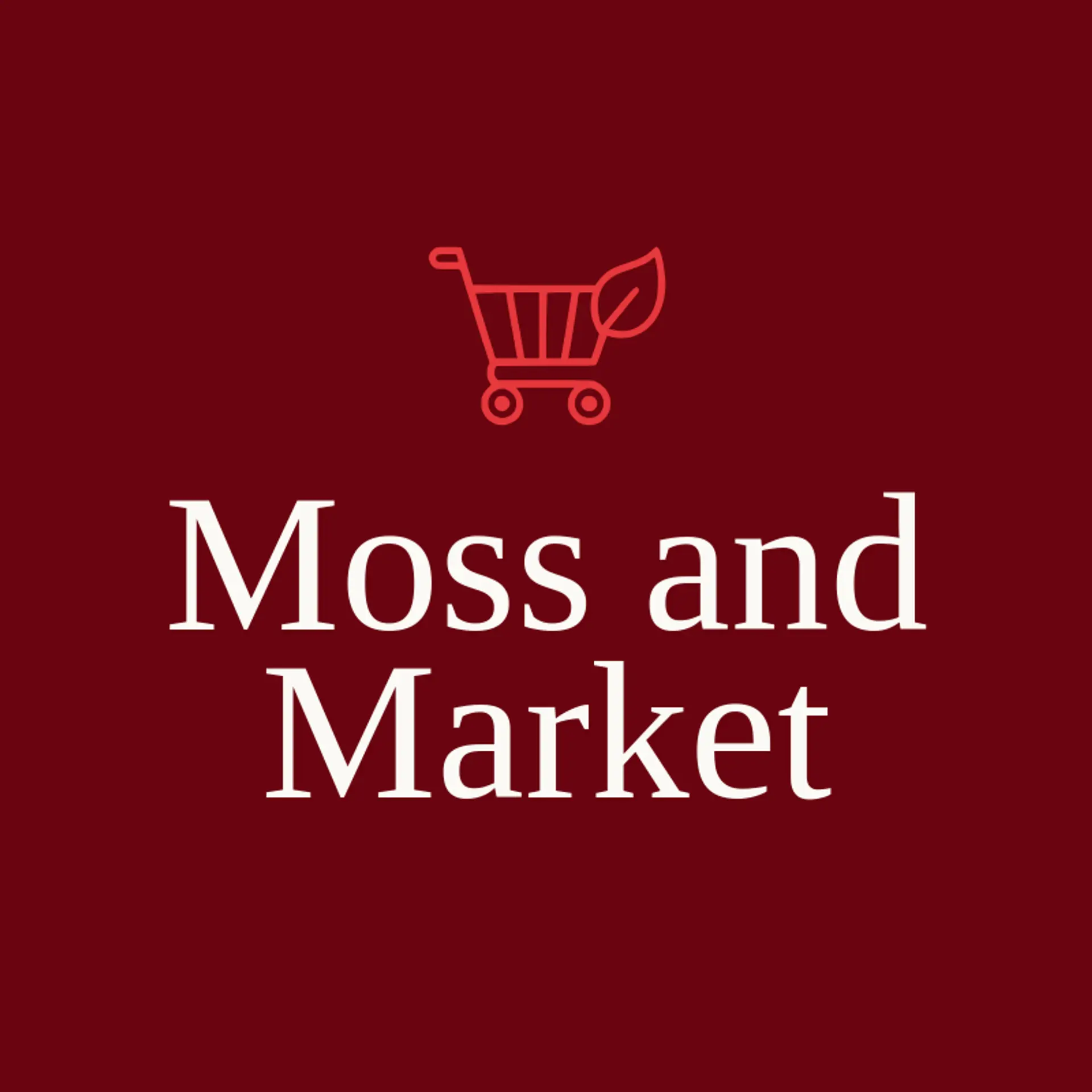 Moss and Market logo for cart