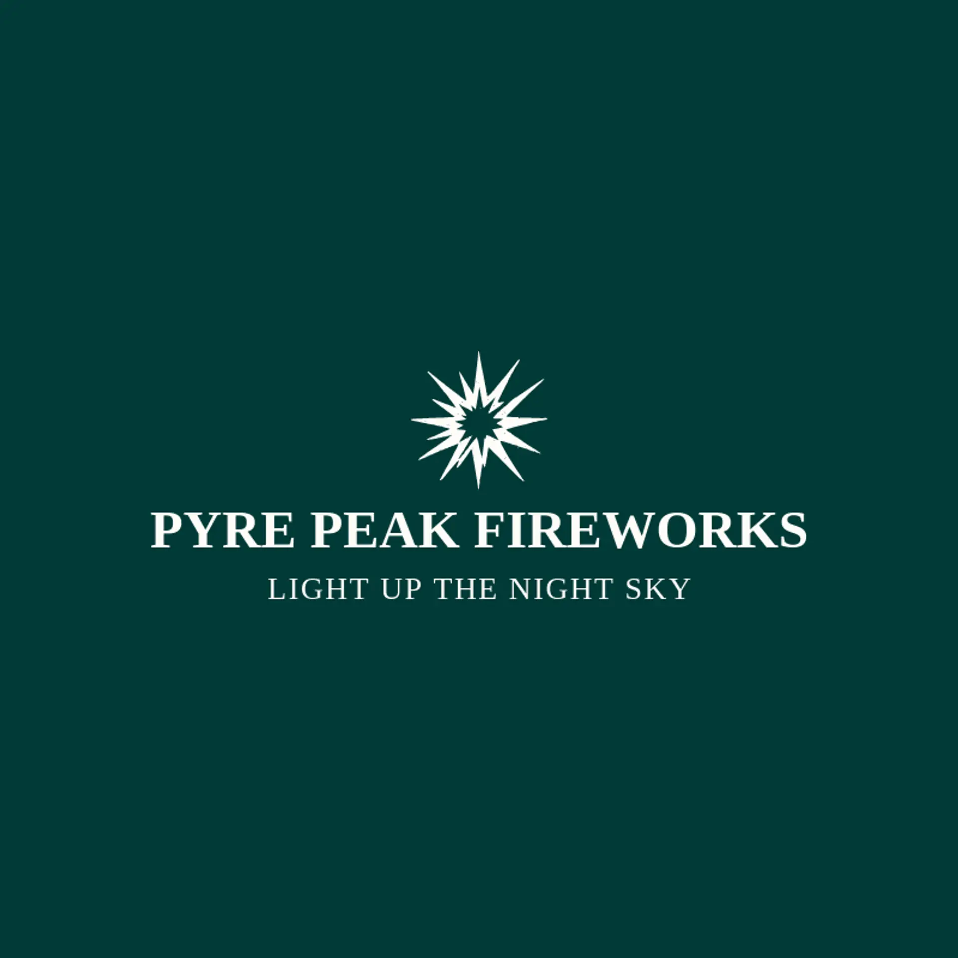 Pyre Peak Fireworks logo for explosion