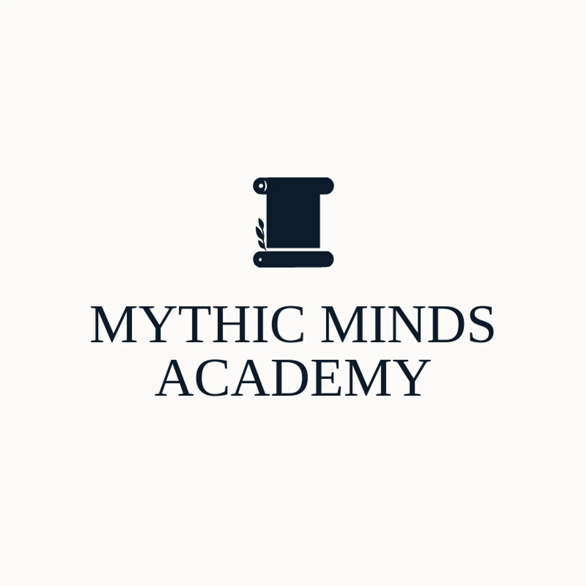 Mythic Minds Academy logo for greek mythology