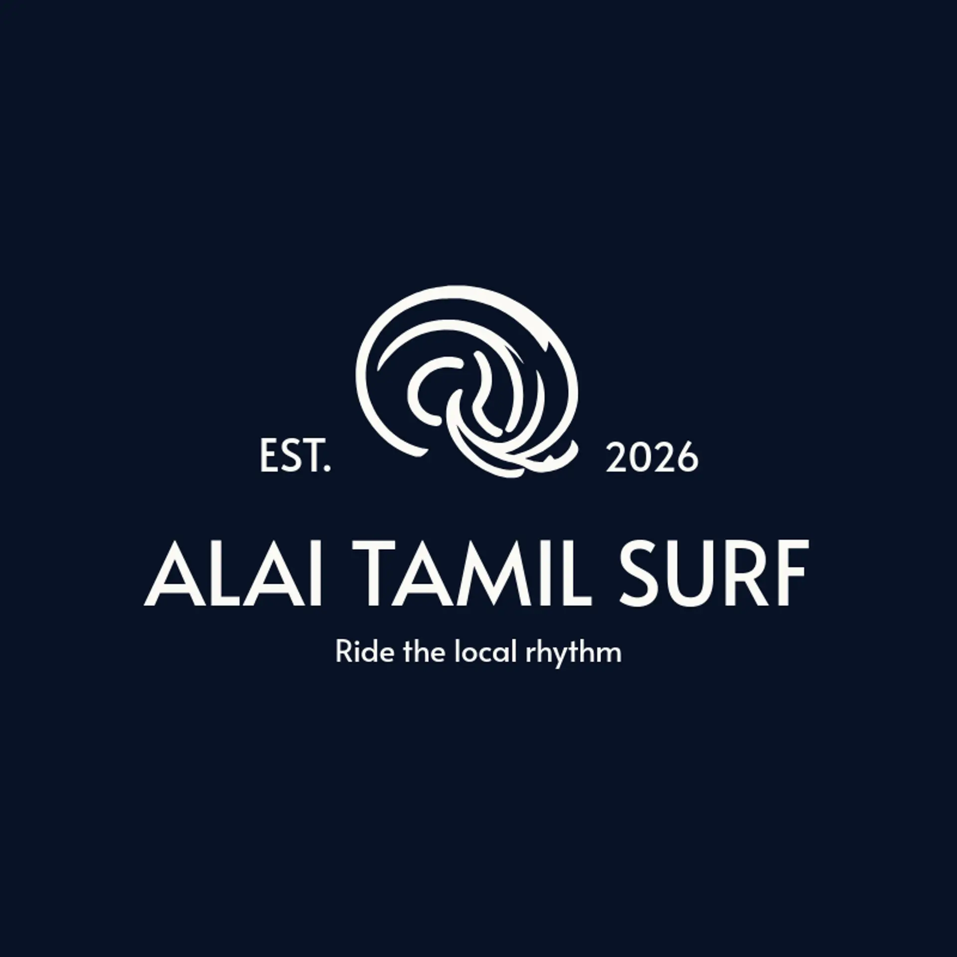 Alai Tamil Surf logo for tamil