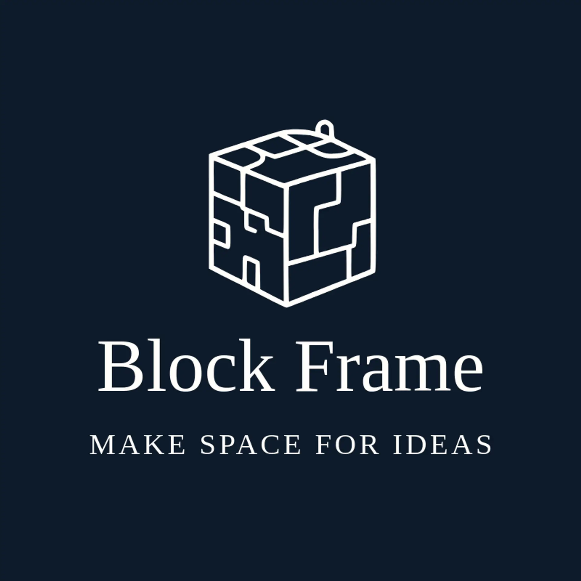 Block Frame logo for block