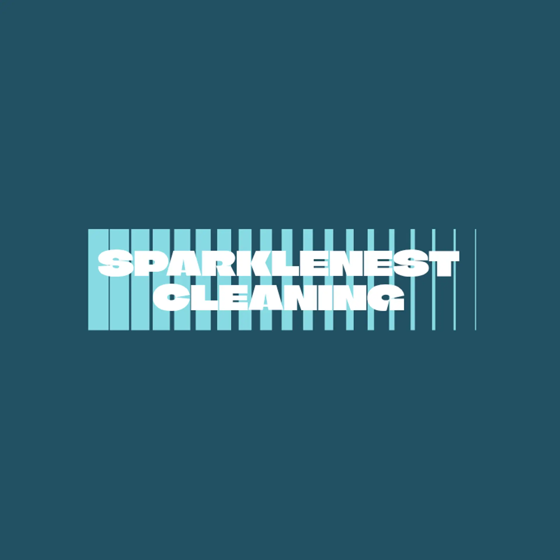 SparkleNest Cleaning logo for house cleaning