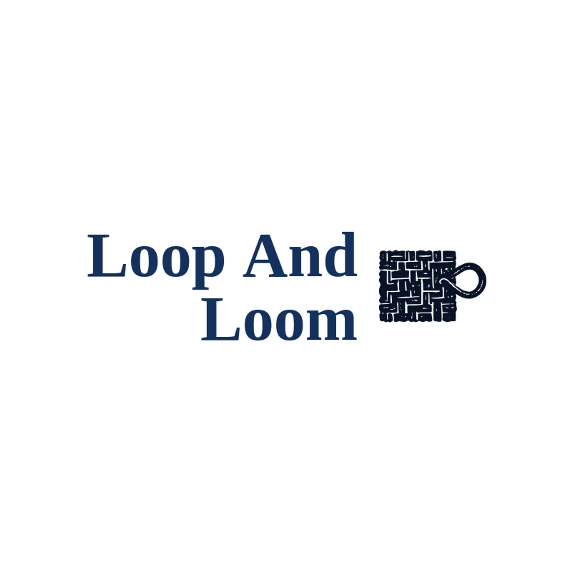 Loop And Loom logo for patch