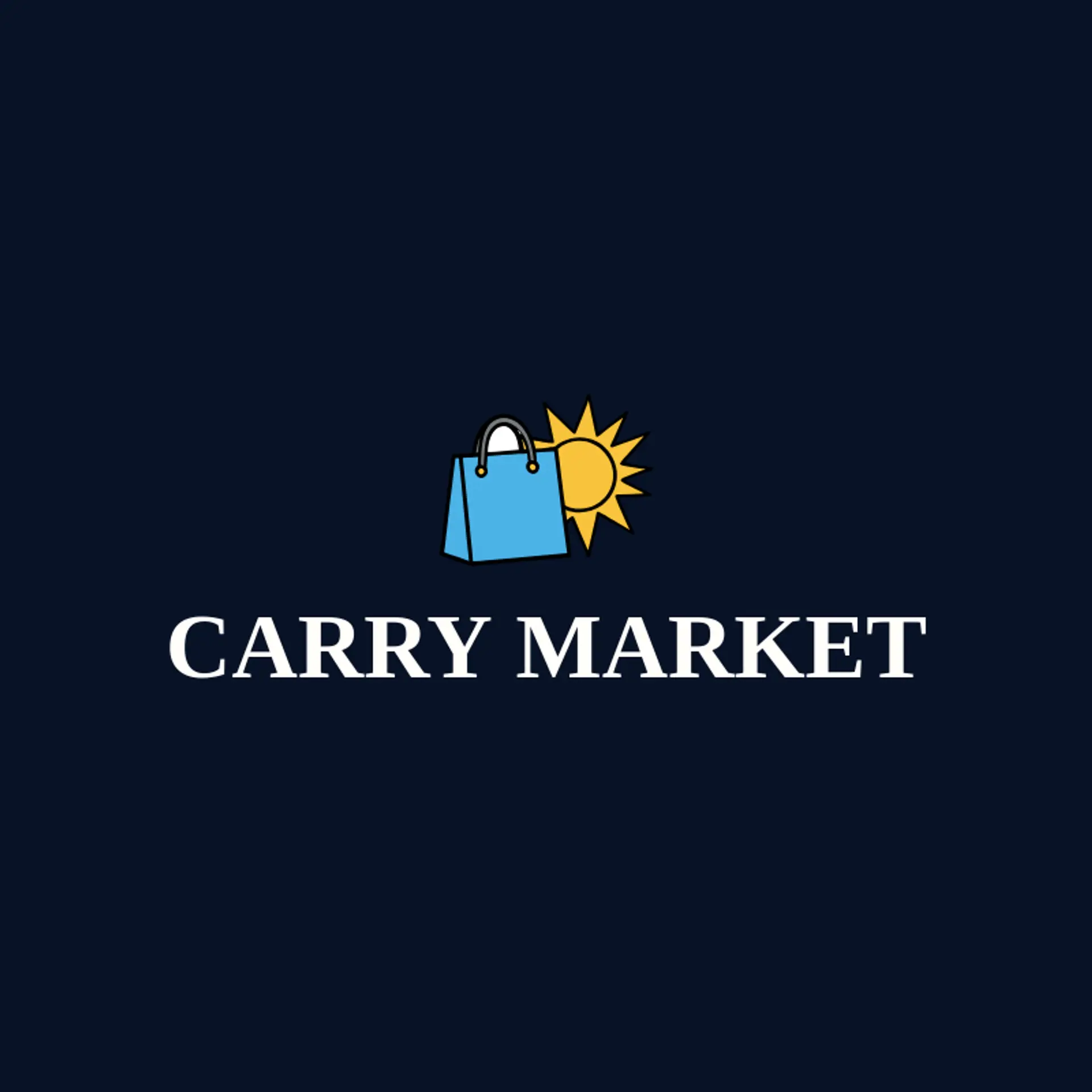 Carry Market logo for shopping bag
