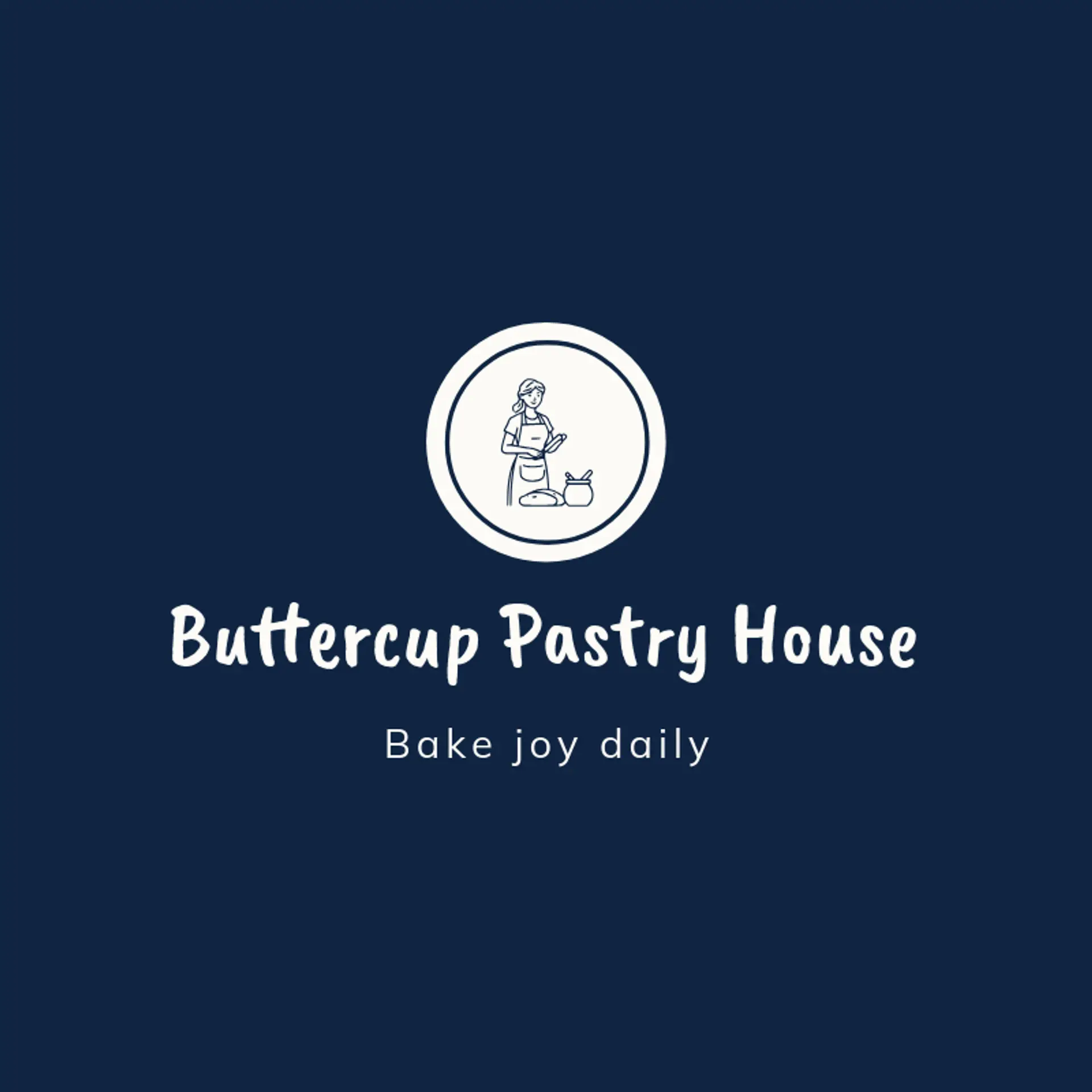 Buttercup Pastry House logo for baker
