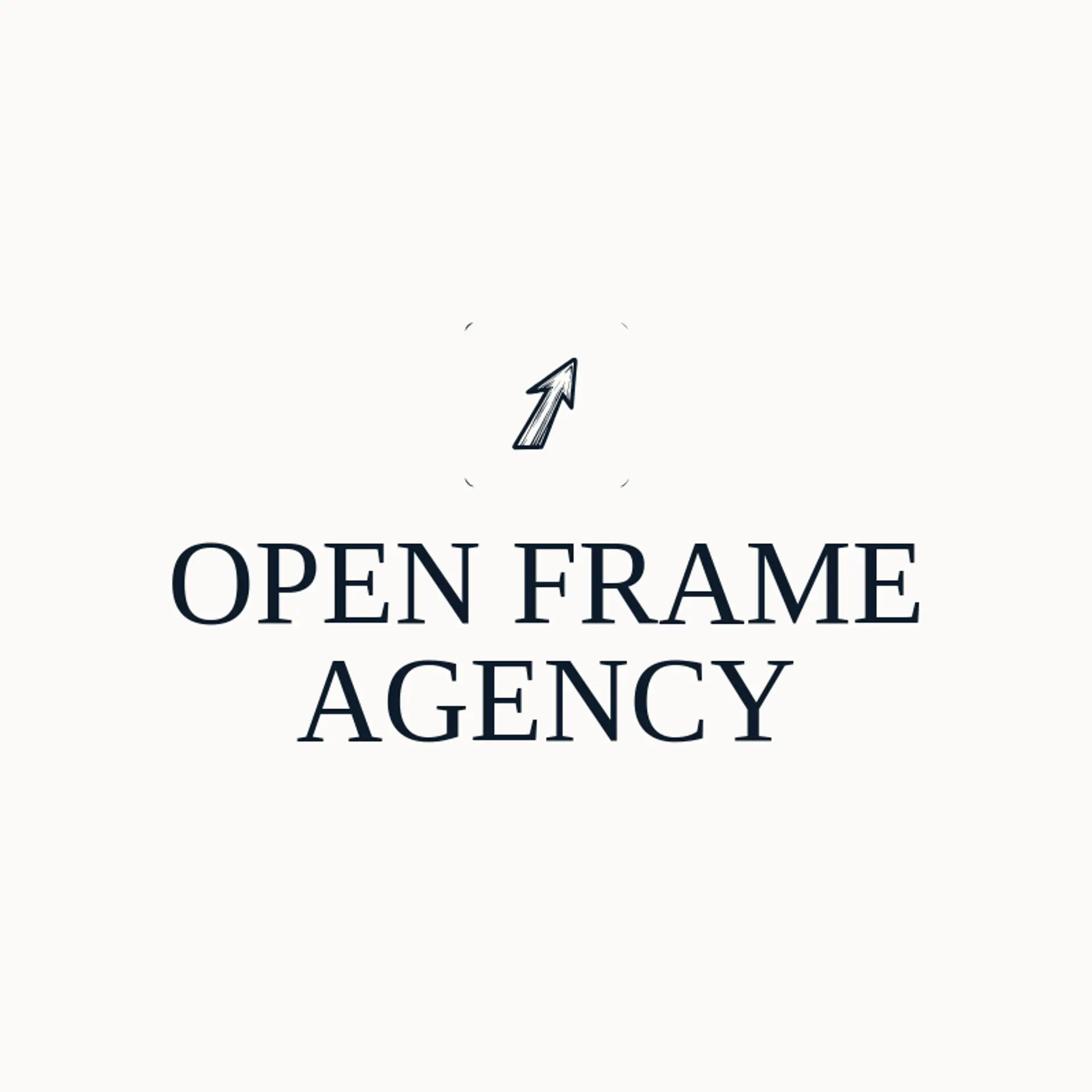 Open Frame Agency logo for advertising