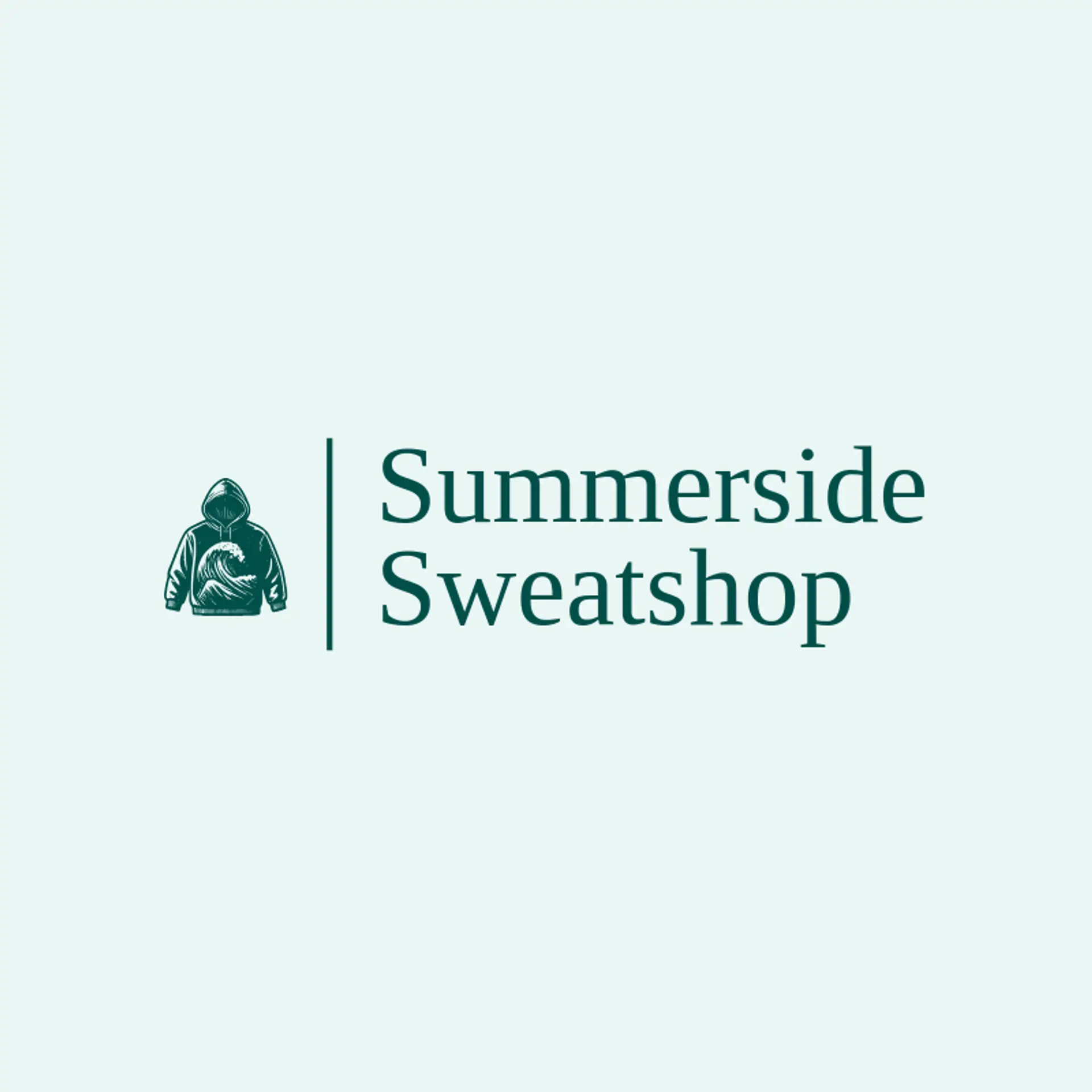 Summerside Sweatshop logo for hoodie
