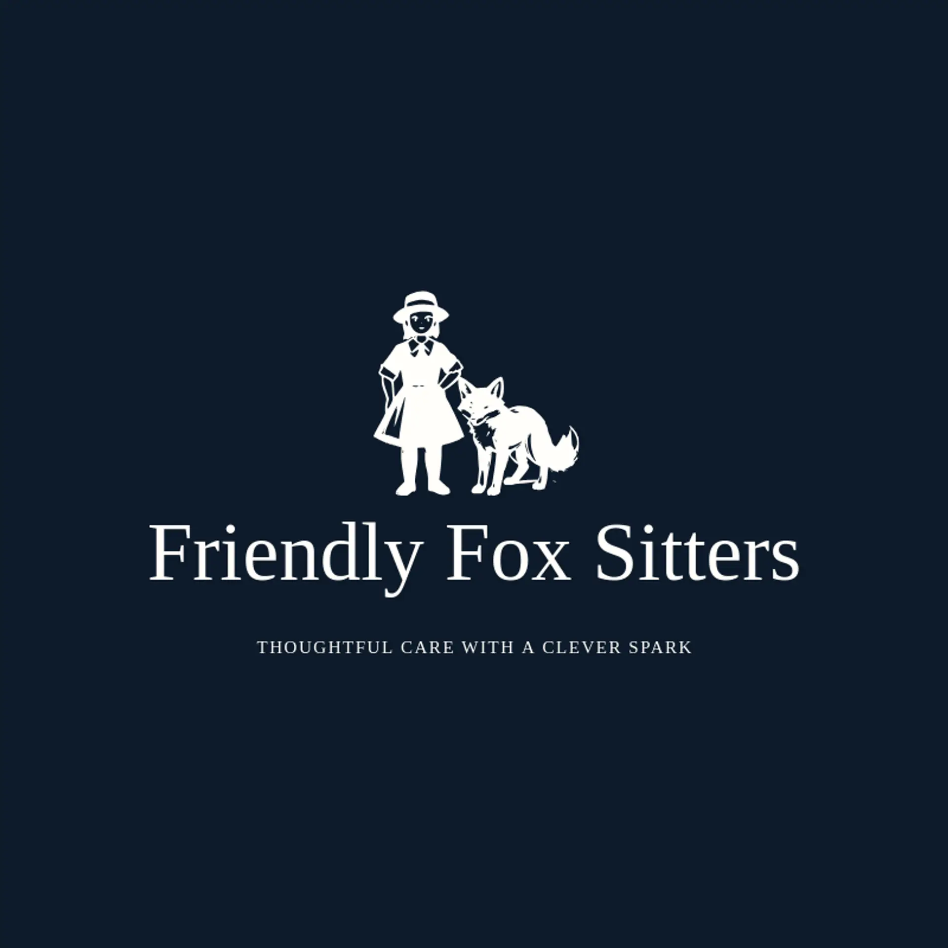 Friendly Fox Sitters logo for babysitter