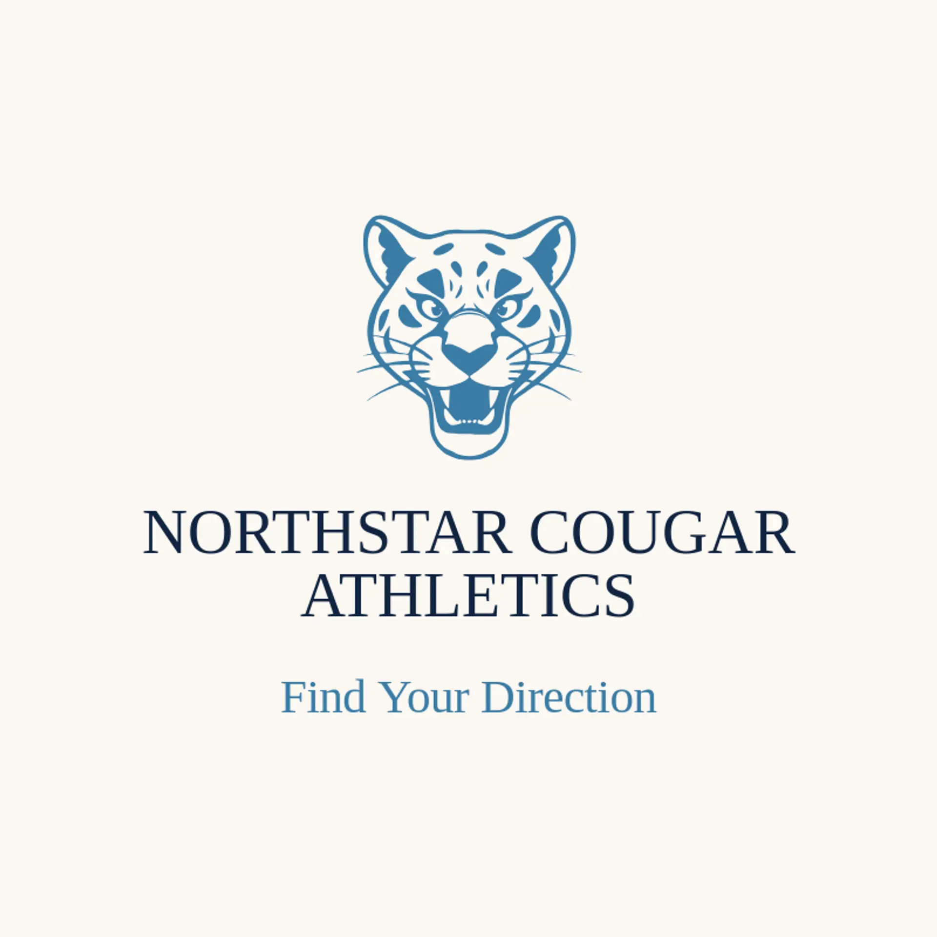 Northstar Cougar Athletics logo for cougar