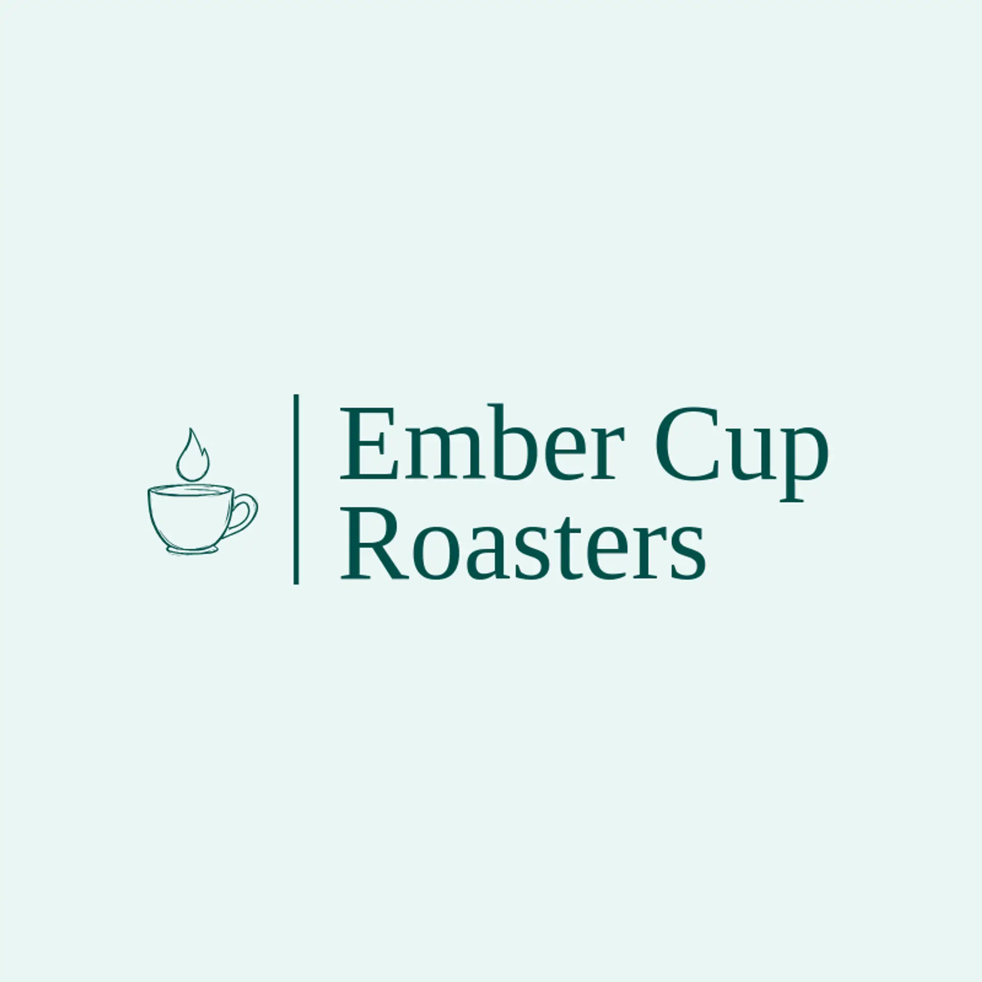 Ember Cup Roasters logo for coffee cup