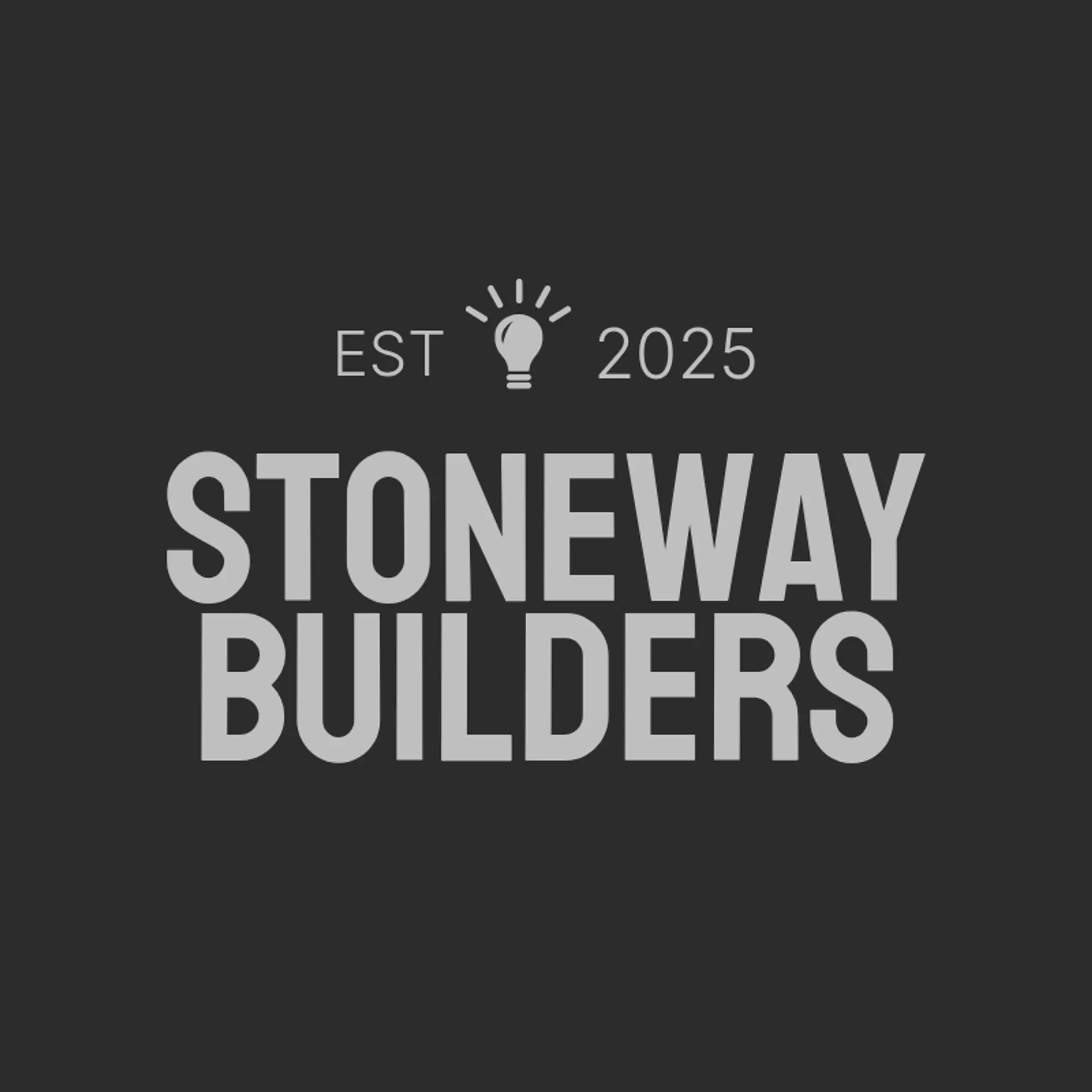 StoneWay Builders logo for concrete construction