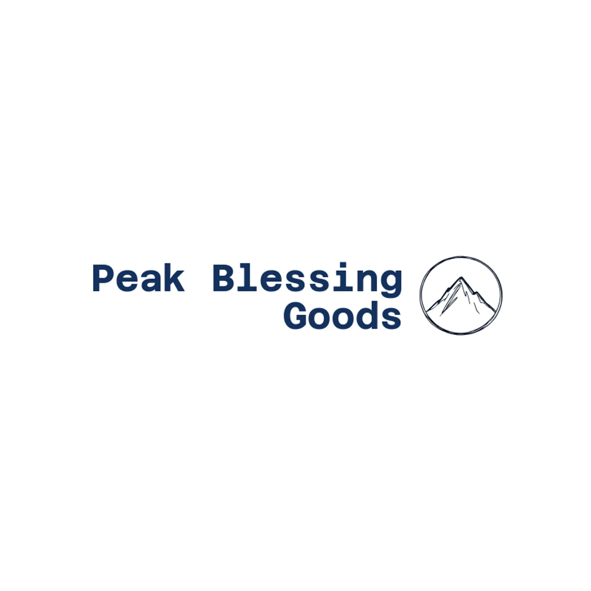 Peak Blessing Goods logo for mahadev