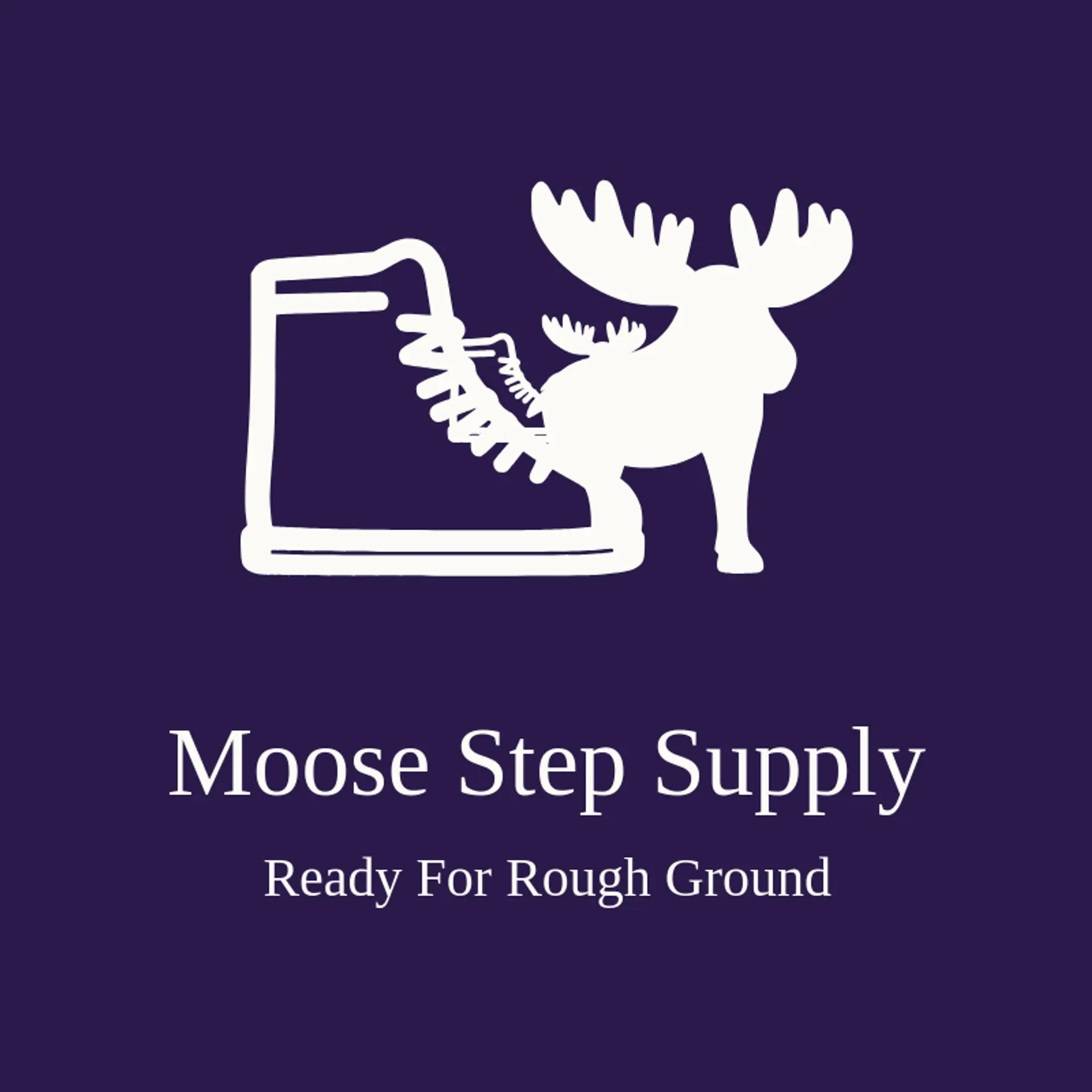 Moose Step Supply logo for moose