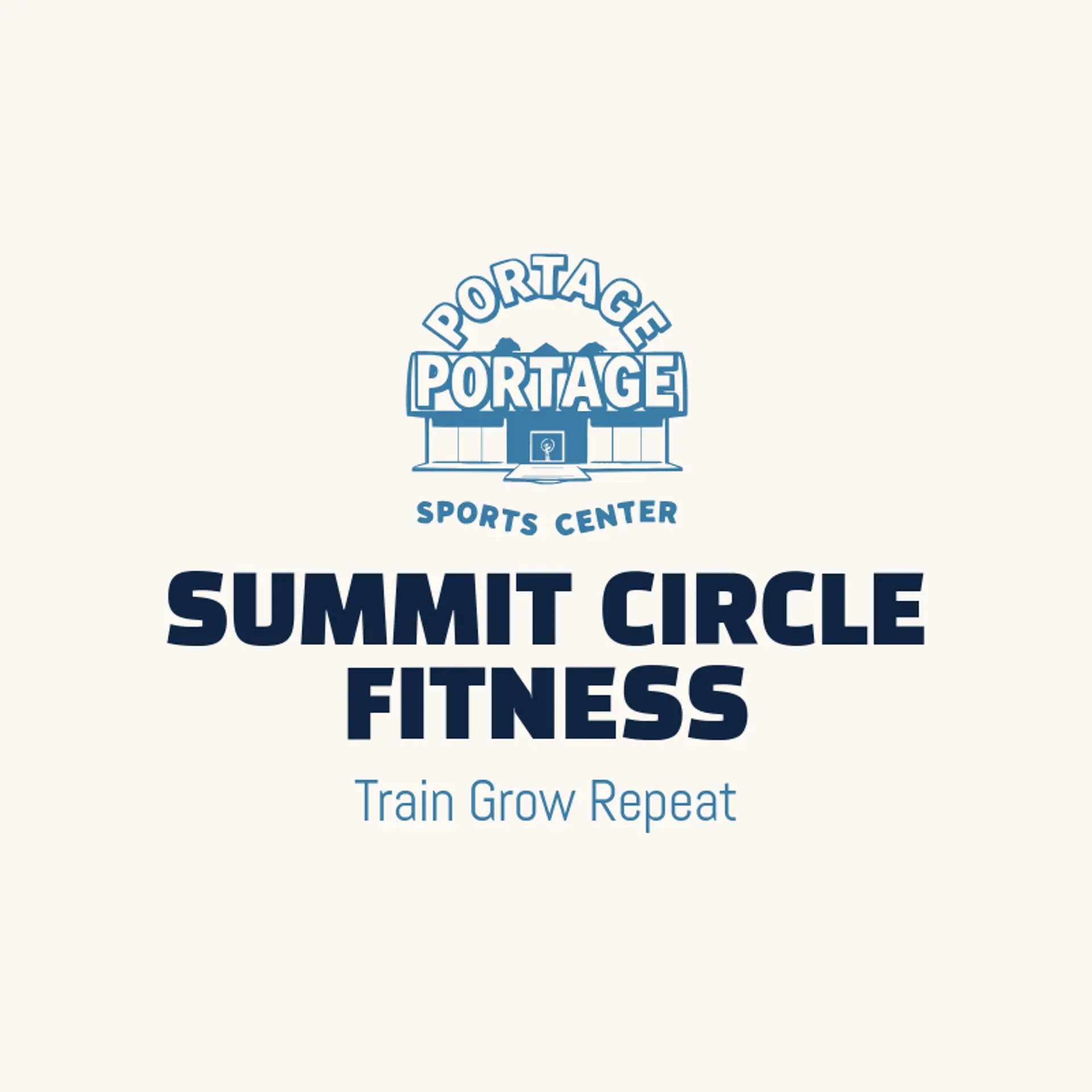 Summit Circle Fitness logo for sports center